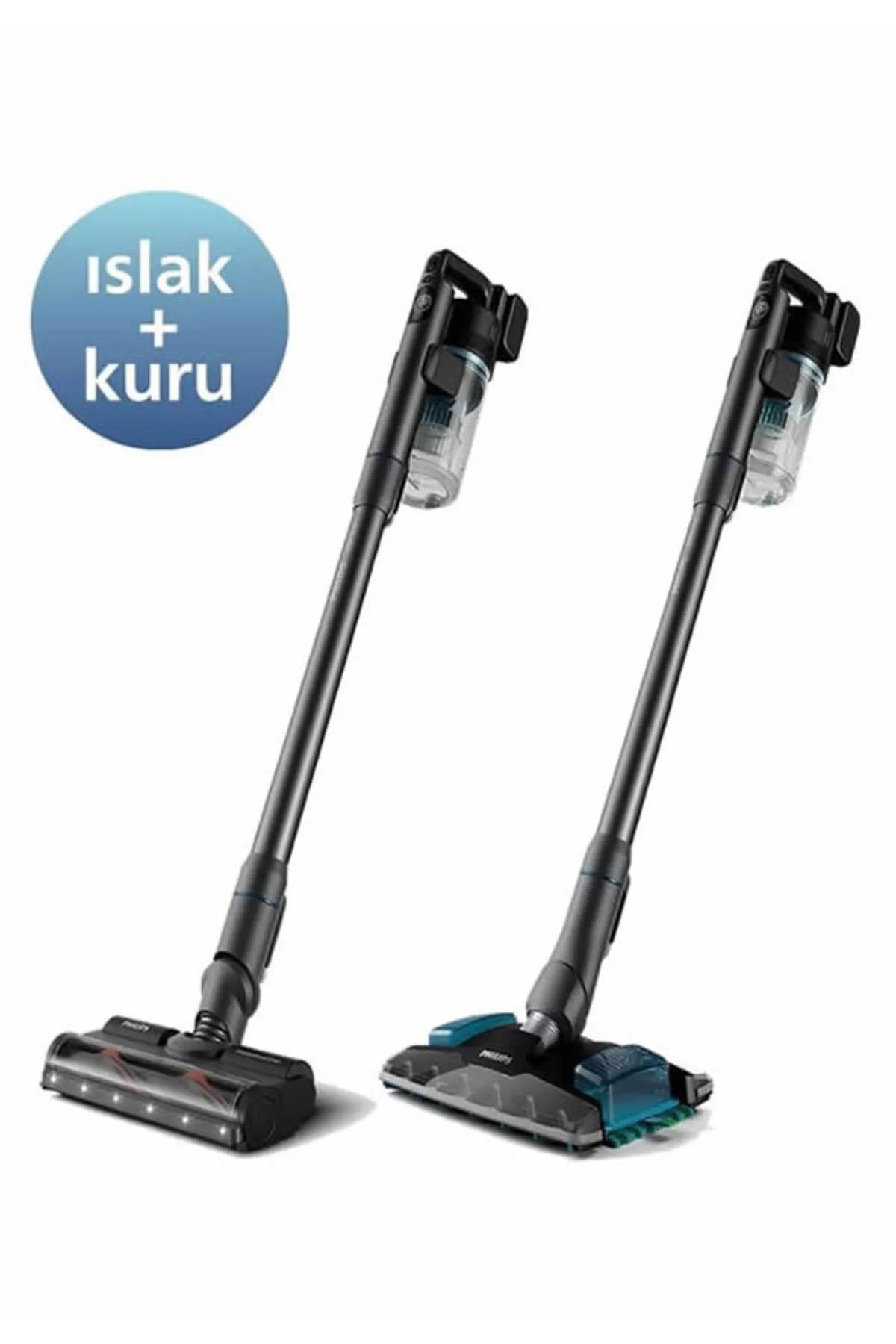 8000 Serisi Aqua Plus Kablosuz Dik Süpürge, 25.2 V, 80 dk'ya Kadar Çalışma Süresi, XC8053/01