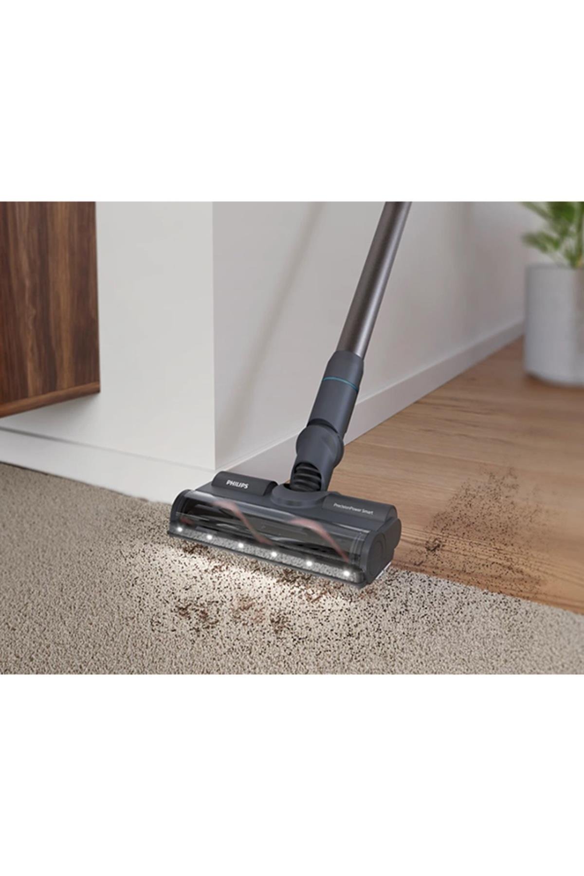 8000 Serisi Aqua Plus Kablosuz Dik Süpürge, 25.2 V, 80 dk'ya Kadar Çalışma Süresi, XC8053/01