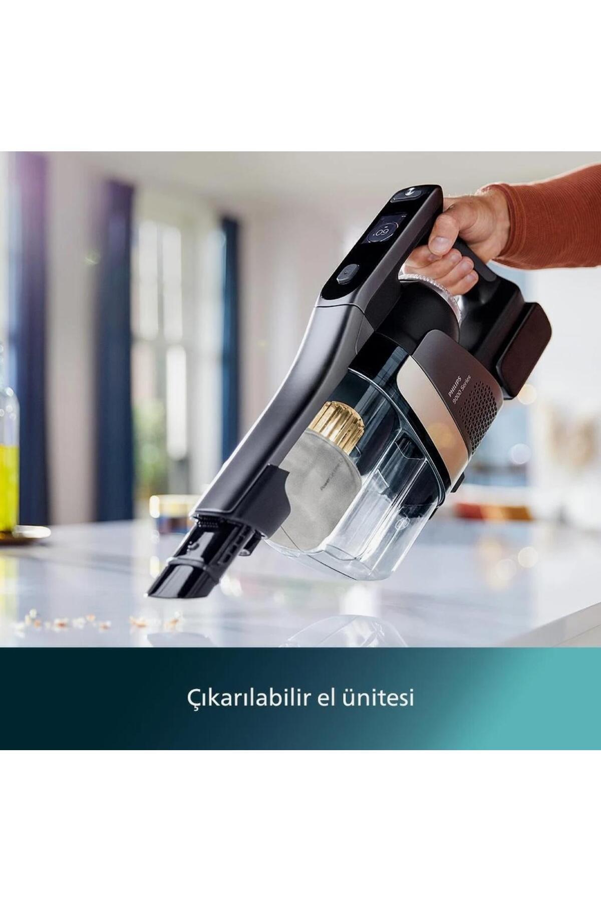 Aqua Trio Özel 9000 Serisi otomatik kendini temizleme Islak Ve Kuru Dikey Süpürge