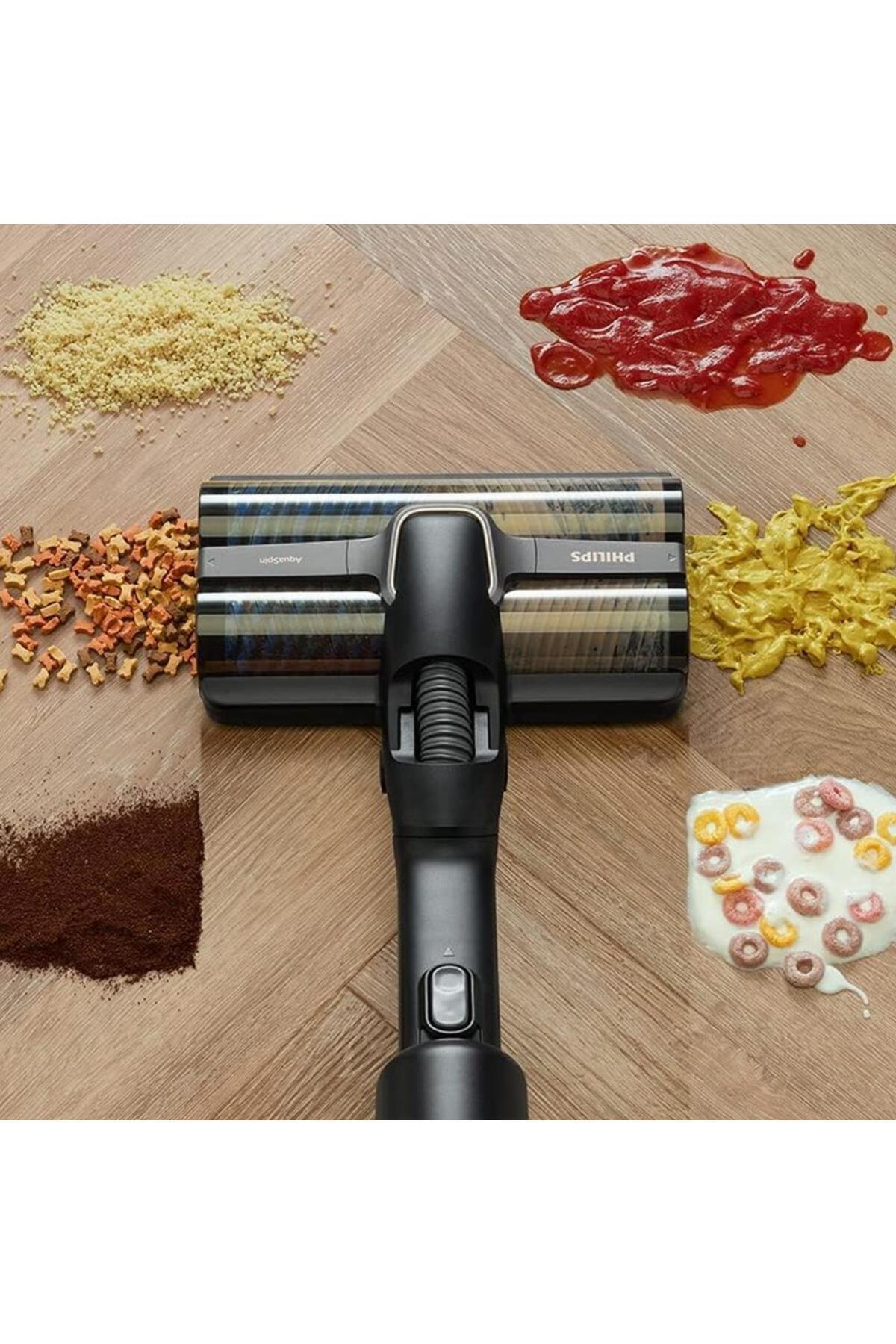 Aqua Trio Özel 9000 Serisi otomatik kendini temizleme Islak Ve Kuru Dikey Süpürge