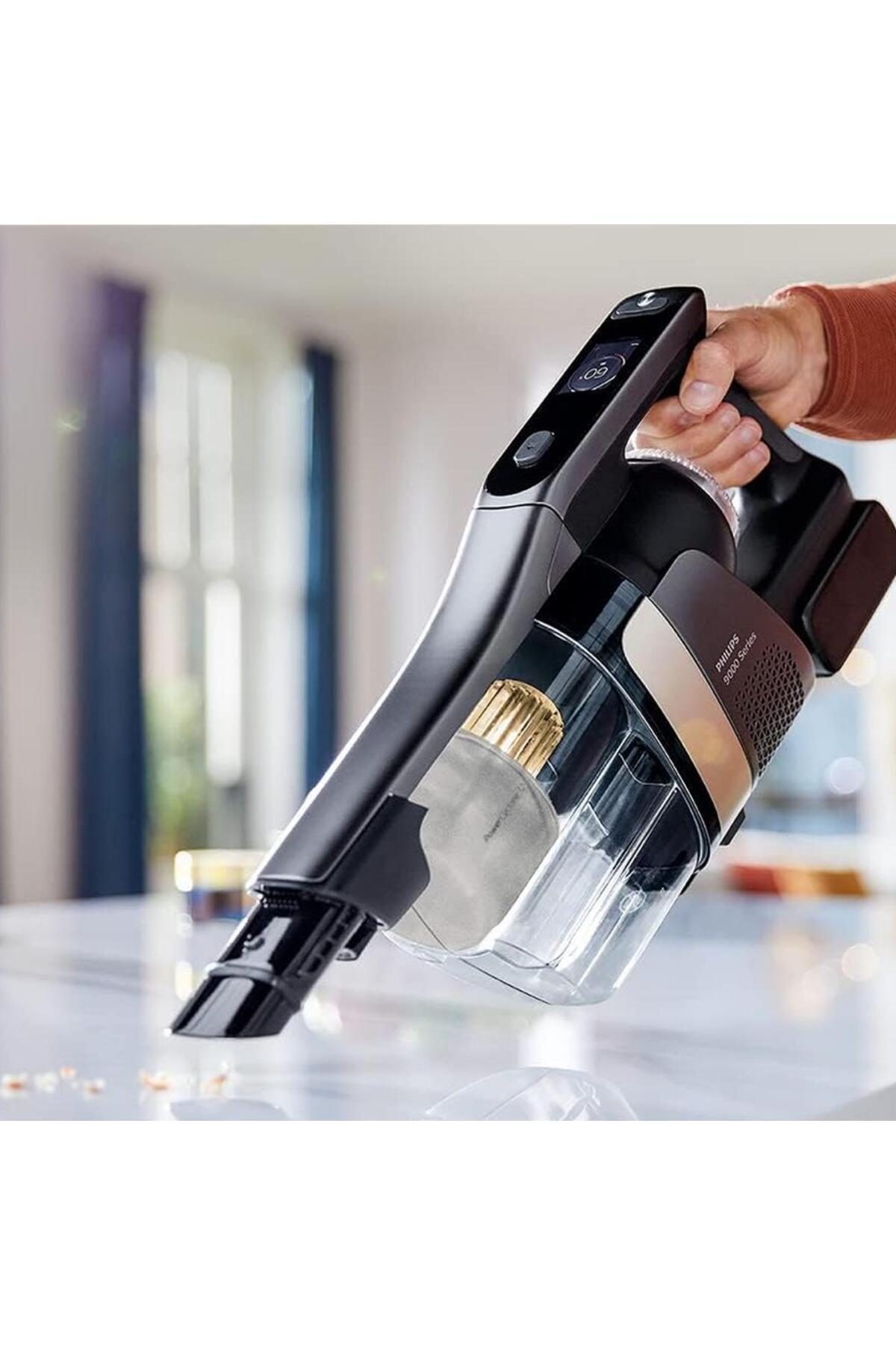 Aqua Trio Özel 9000 Serisi otomatik kendini temizleme Islak Ve Kuru Dikey Süpürge