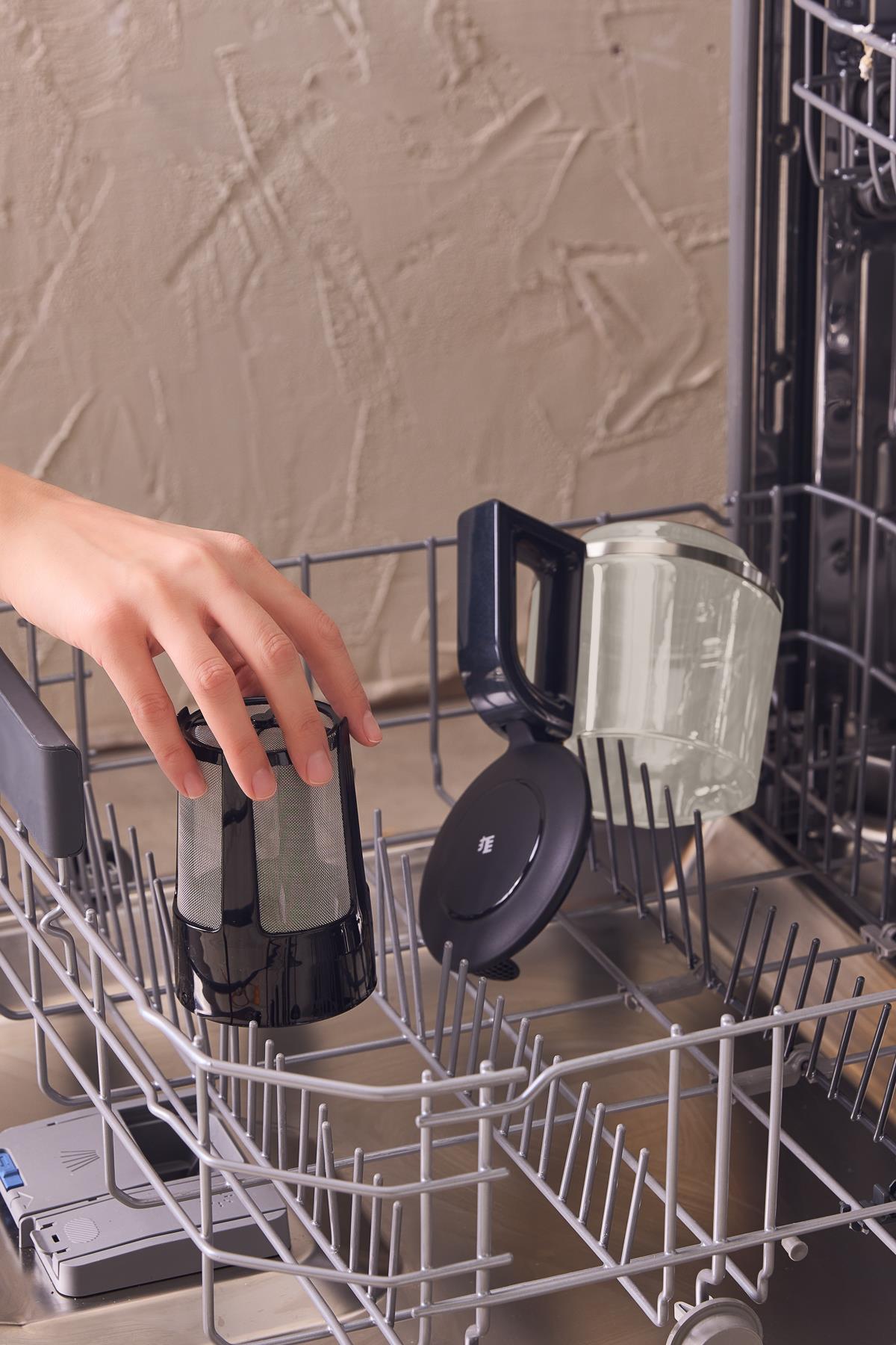 Çaysever 3 in 1 Konuşan Cam Çay Makinesi Su Isıtıcı ve Mama Suyu Hazırlama 1700W Black