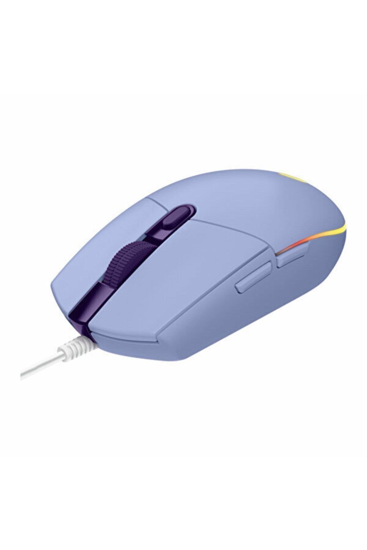 G203 Lightsync Kablolu Oyuncu Mouse Lila