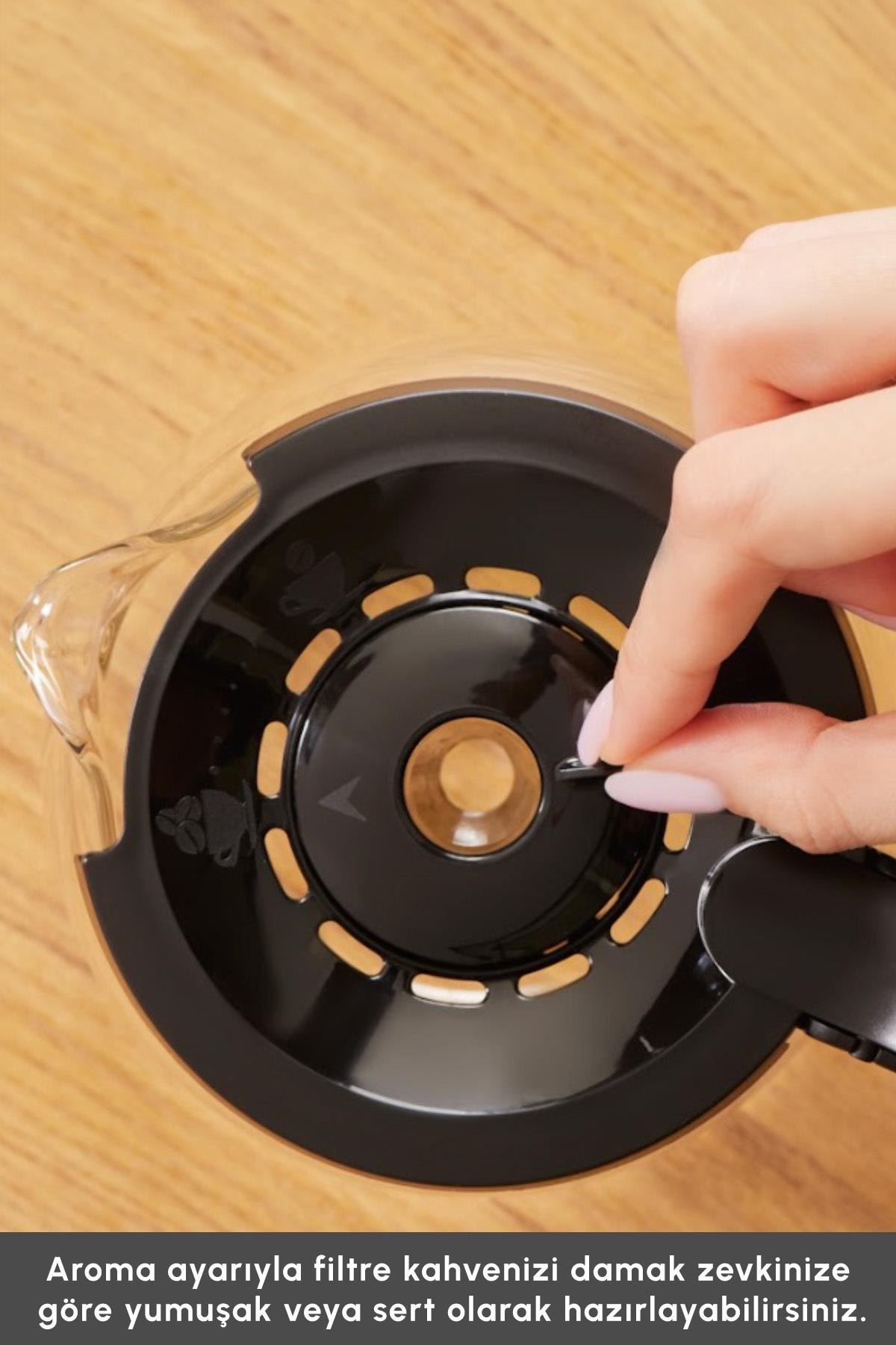 Hatır Plus Barista 6 in 1 Latte Cappucino ve Közde Türk Kahvesi Makinesi Black Copper