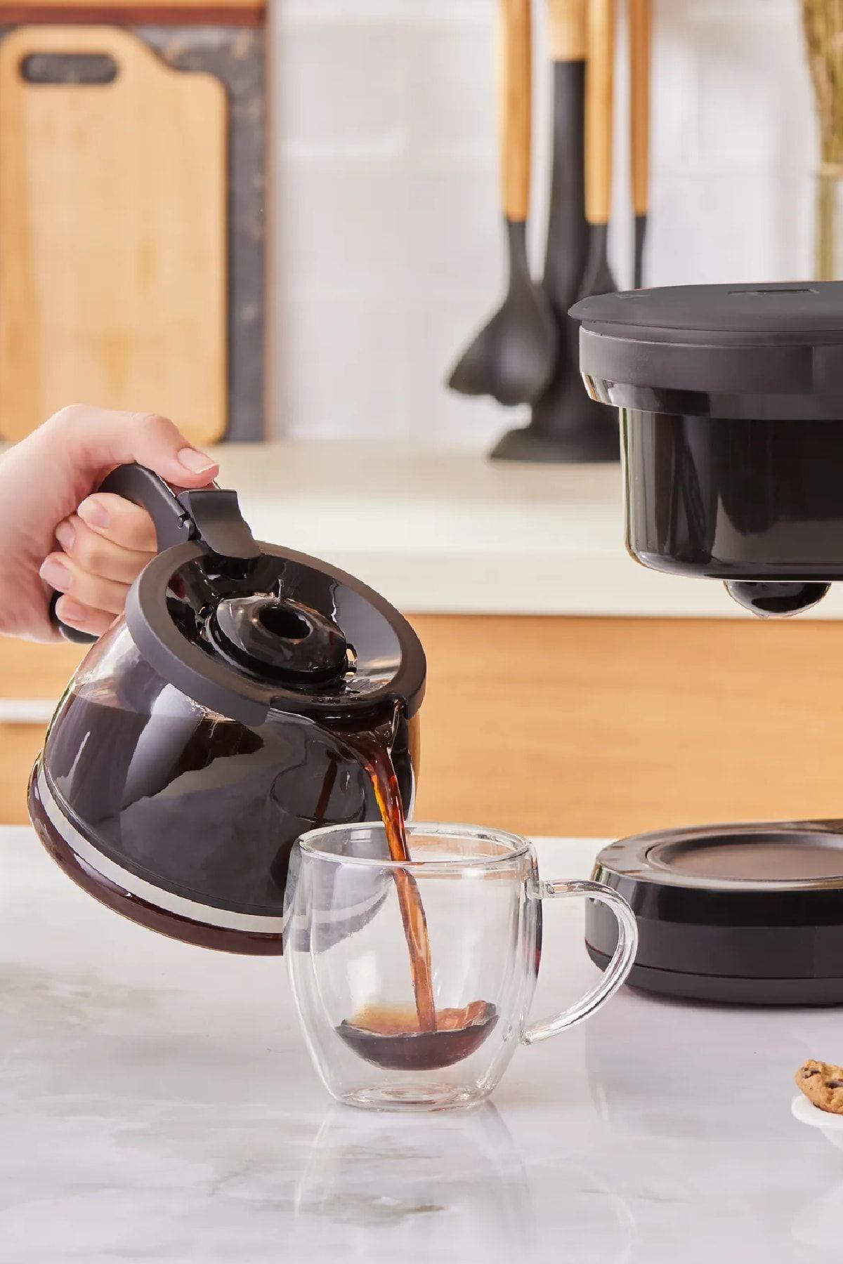 Hatır Plus Mod 5 In 1 Konuşan Kahve Ve Çay Makinesi Black Chrome