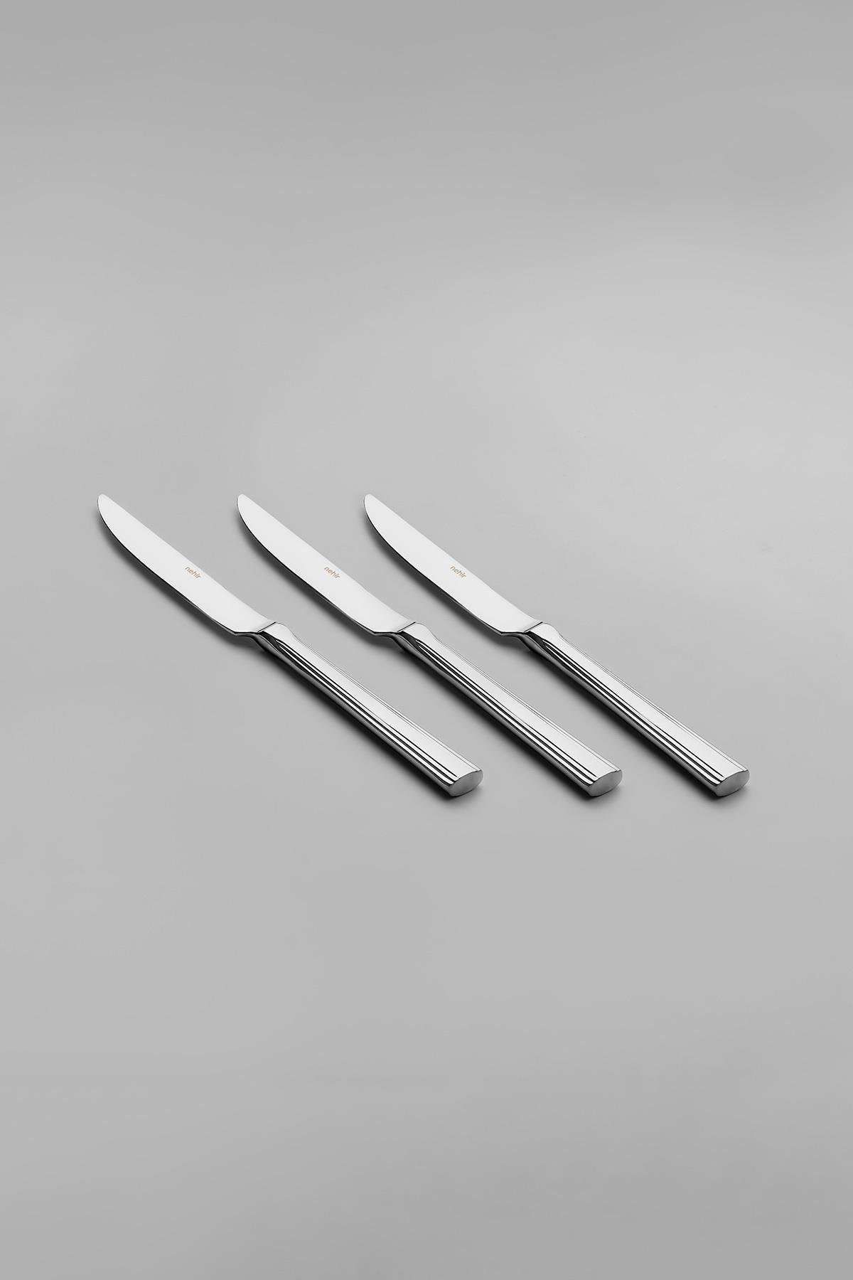 Katre Sade 12 Kişilik 72 Parça Çatal Kaşık Bıçak Takımı