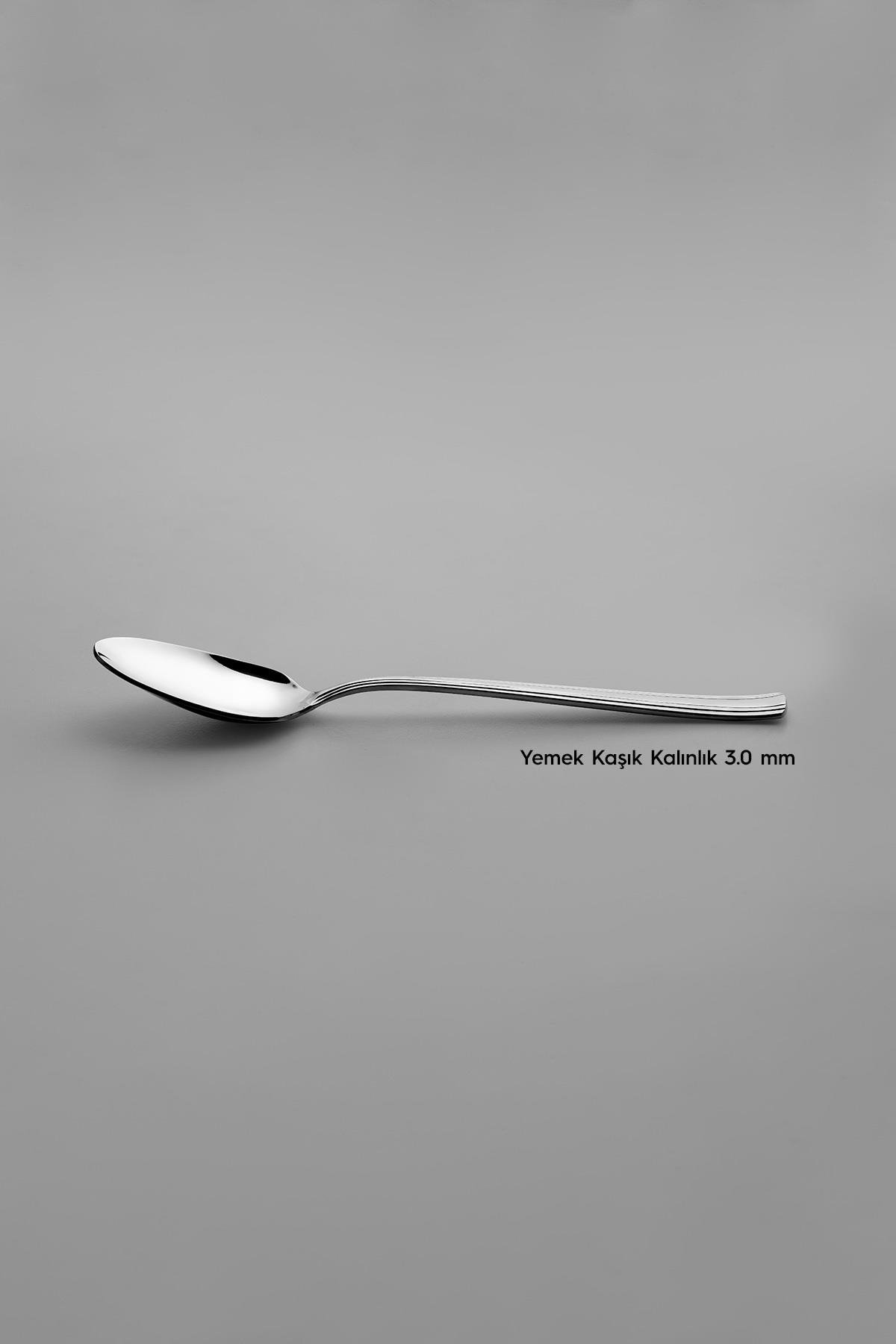 Katre Sade 12 Kişilik 72 Parça Çatal Kaşık Bıçak Takımı