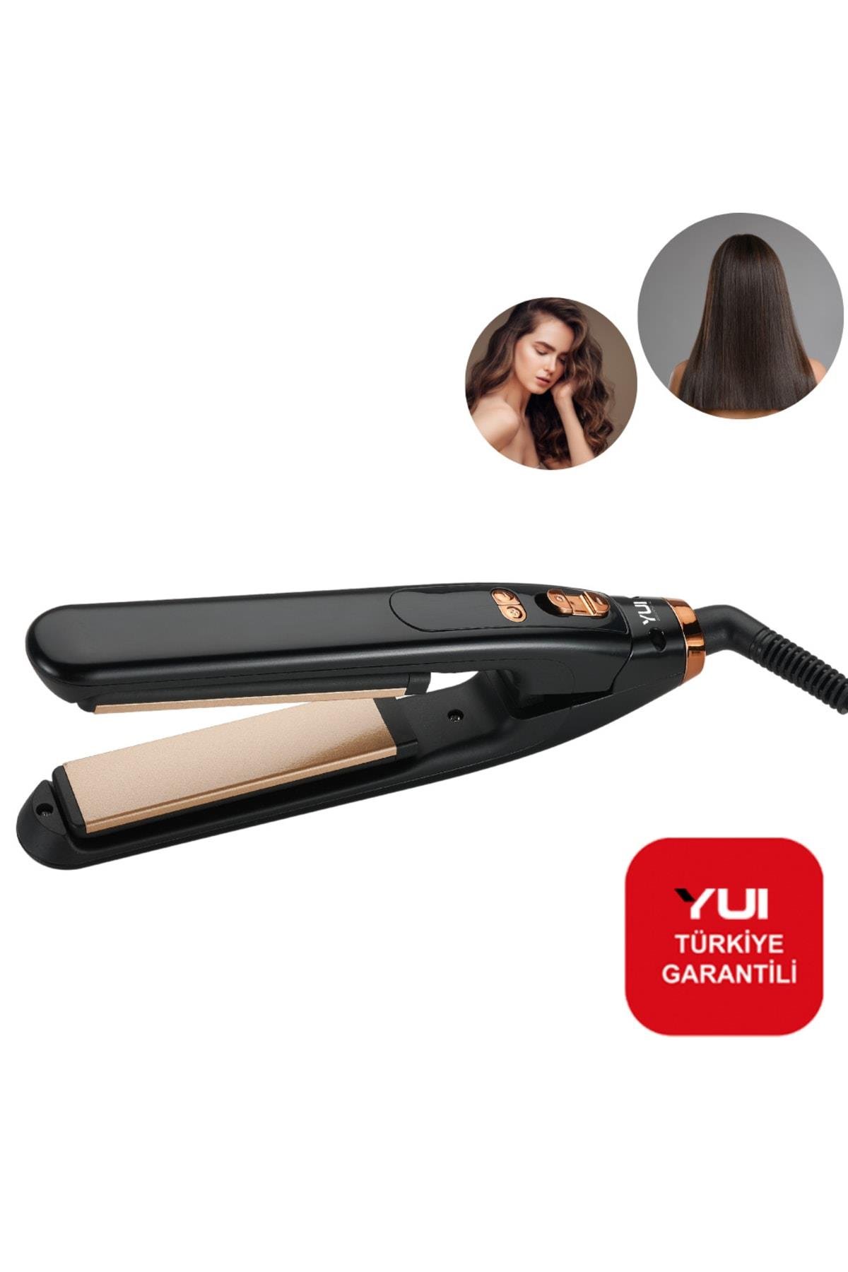 Kb2006 Seramik Plaka Led Ekran Mini Saç Düzleştirici Şekillendirici Maşa