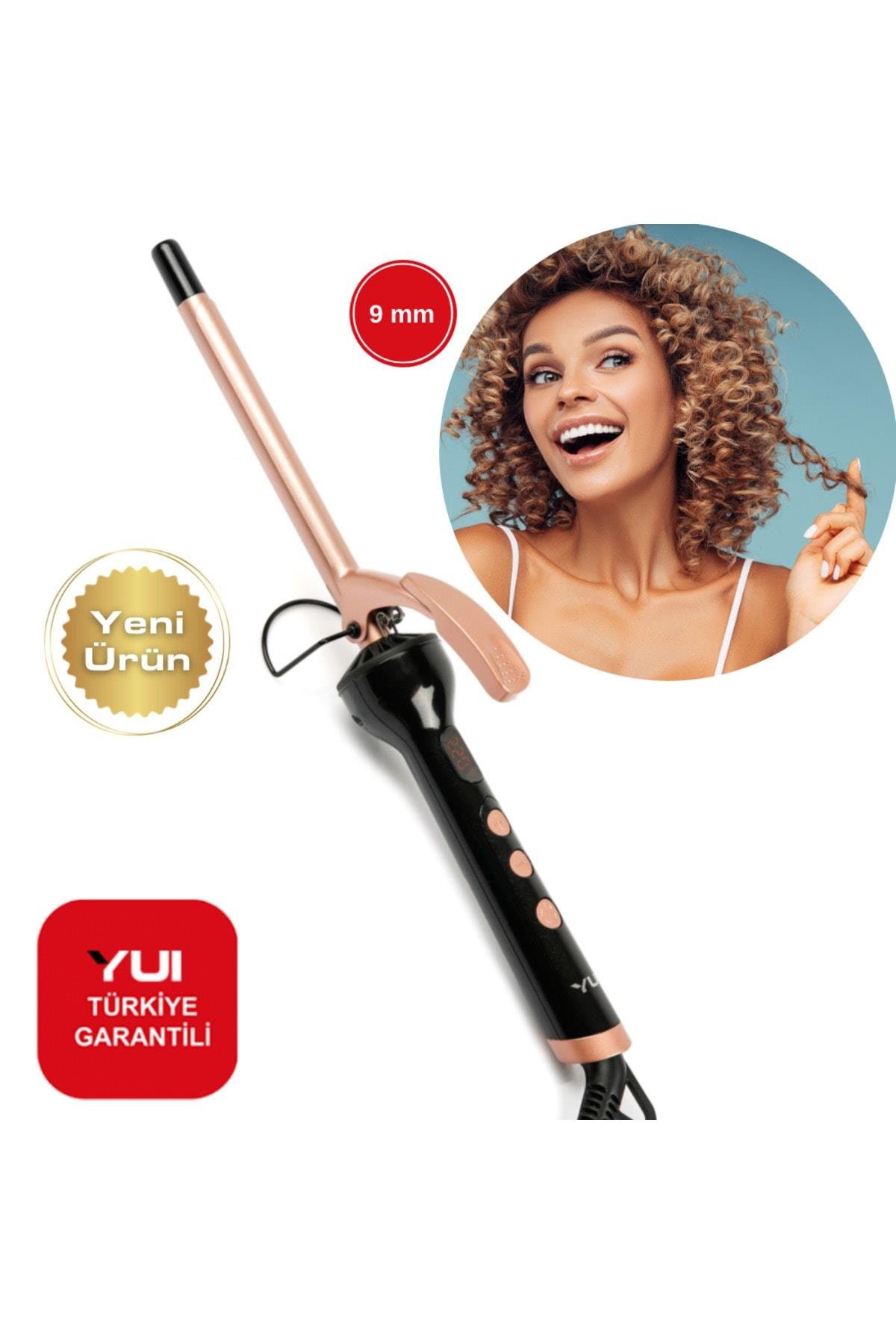 KB58 Seramik Plaka Afro Dalga 9mm Kıvırcık Saç Maşası(YUI TÜRKİYE GARANTİLİ)