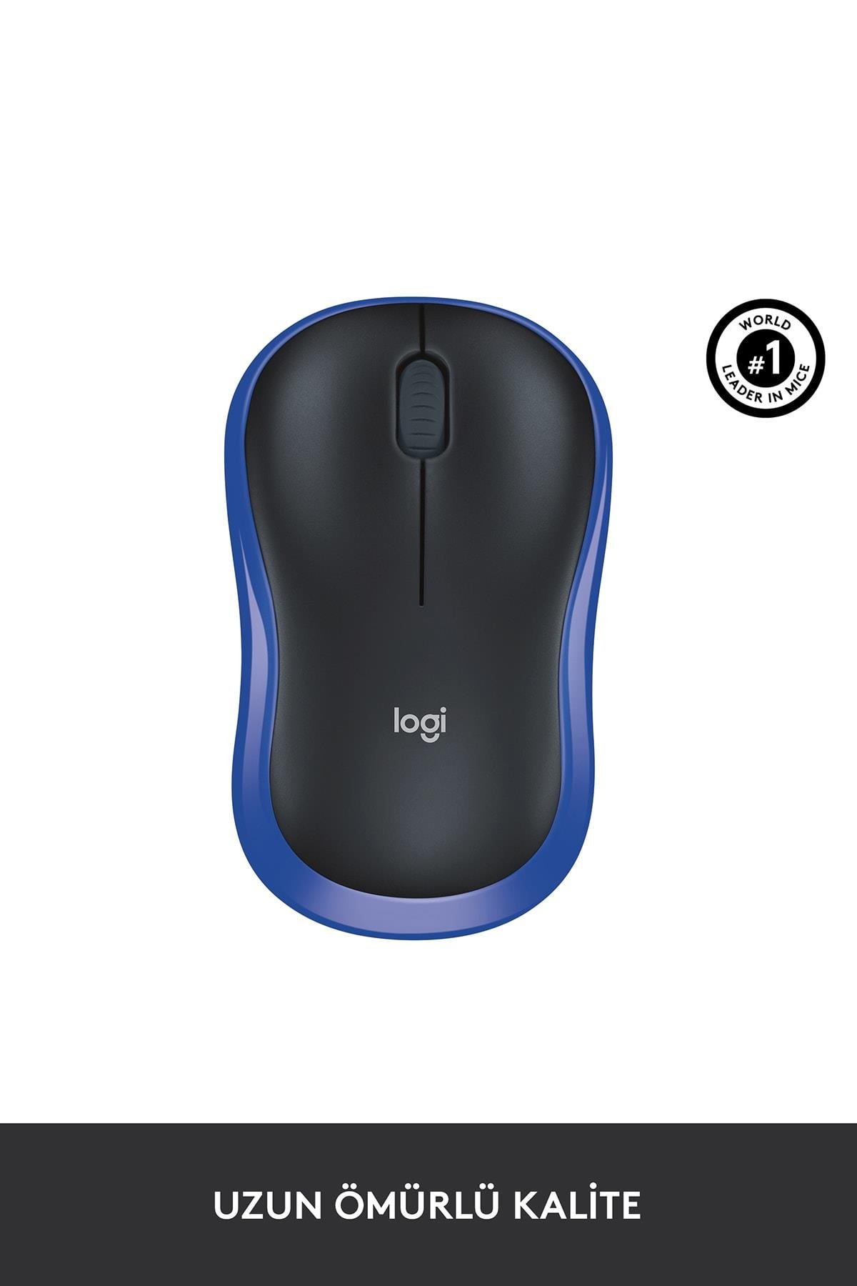 M185 USB Alıcılı Kompakt Kablosuz Mouse - Gri
