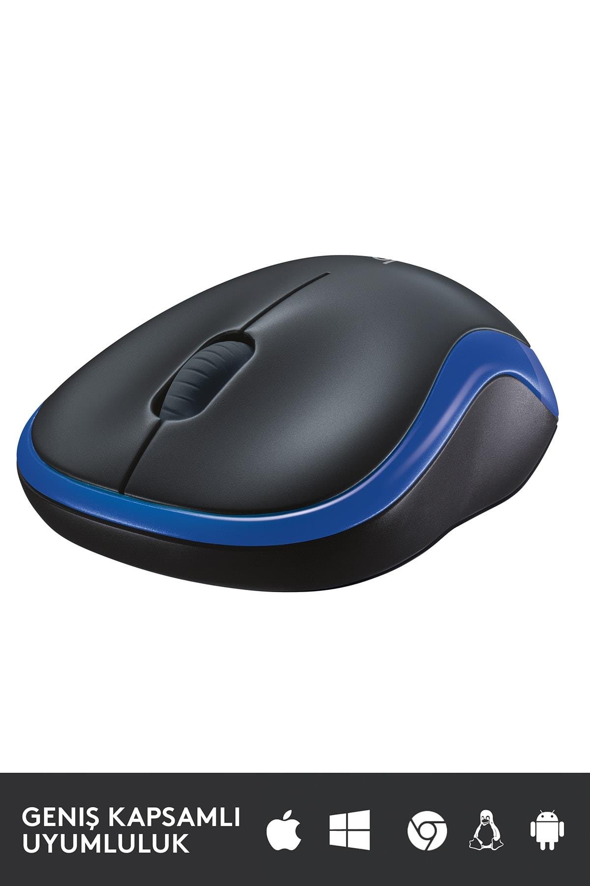 M185 USB Alıcılı Kompakt Kablosuz Mouse - Gri