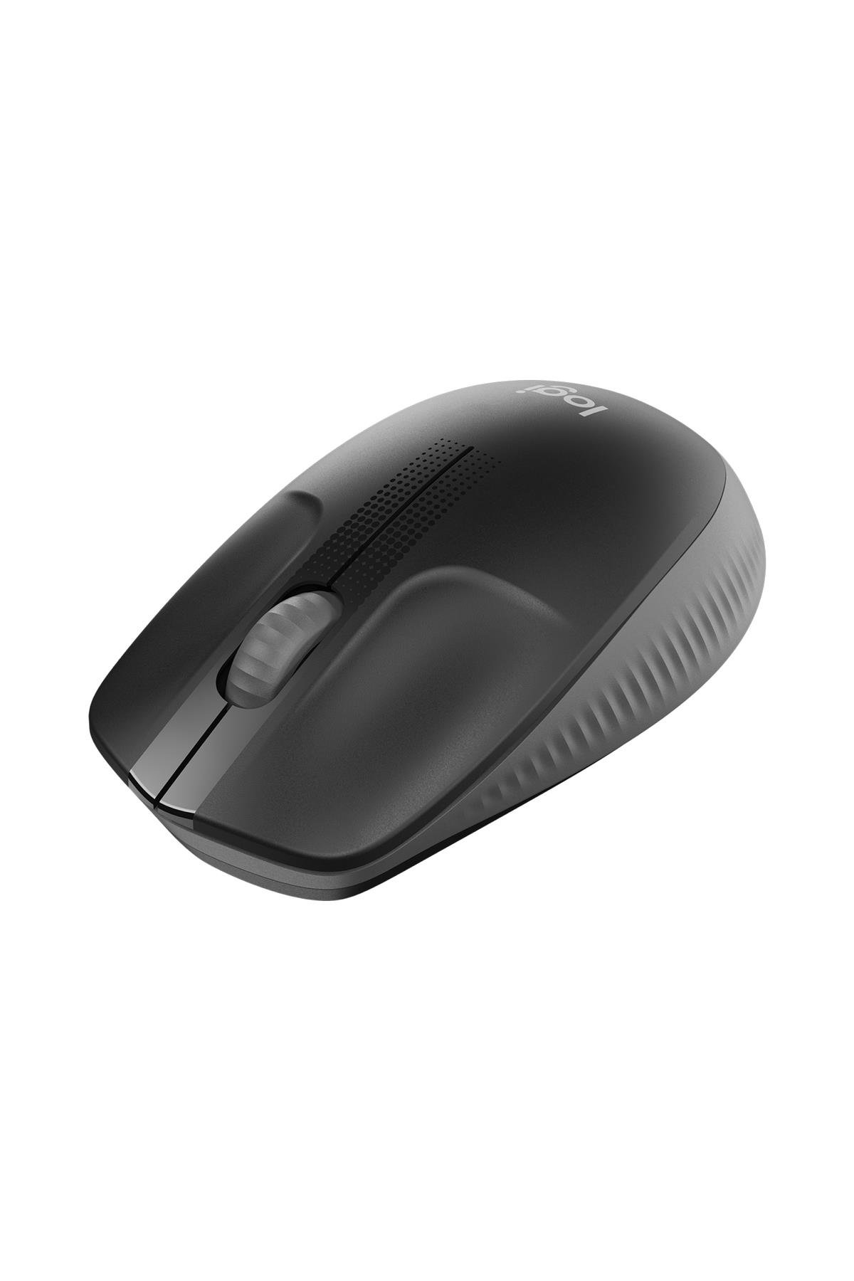 M190 Büyük Boy Usb Alıcılı 1.000 Dpı Kablosuz Mouse - Gri