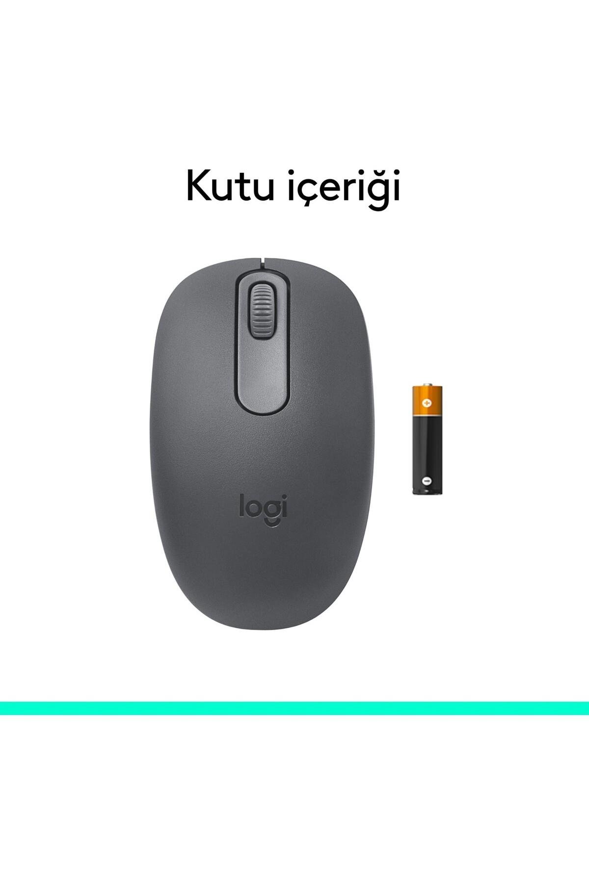M196 Bluetooth Kablosuz Kompakt Pc ve Mac ile Uyumlu Mouse - Siyah
