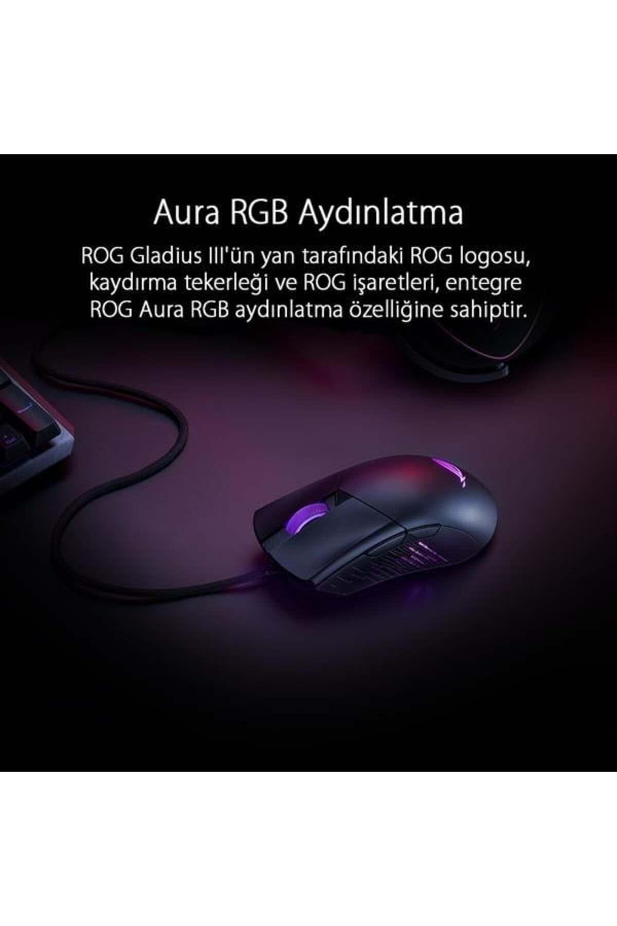 Rog Gladius Iıı Rgb Kablolu Gaming Mouse (90MP0270-BMUA00)