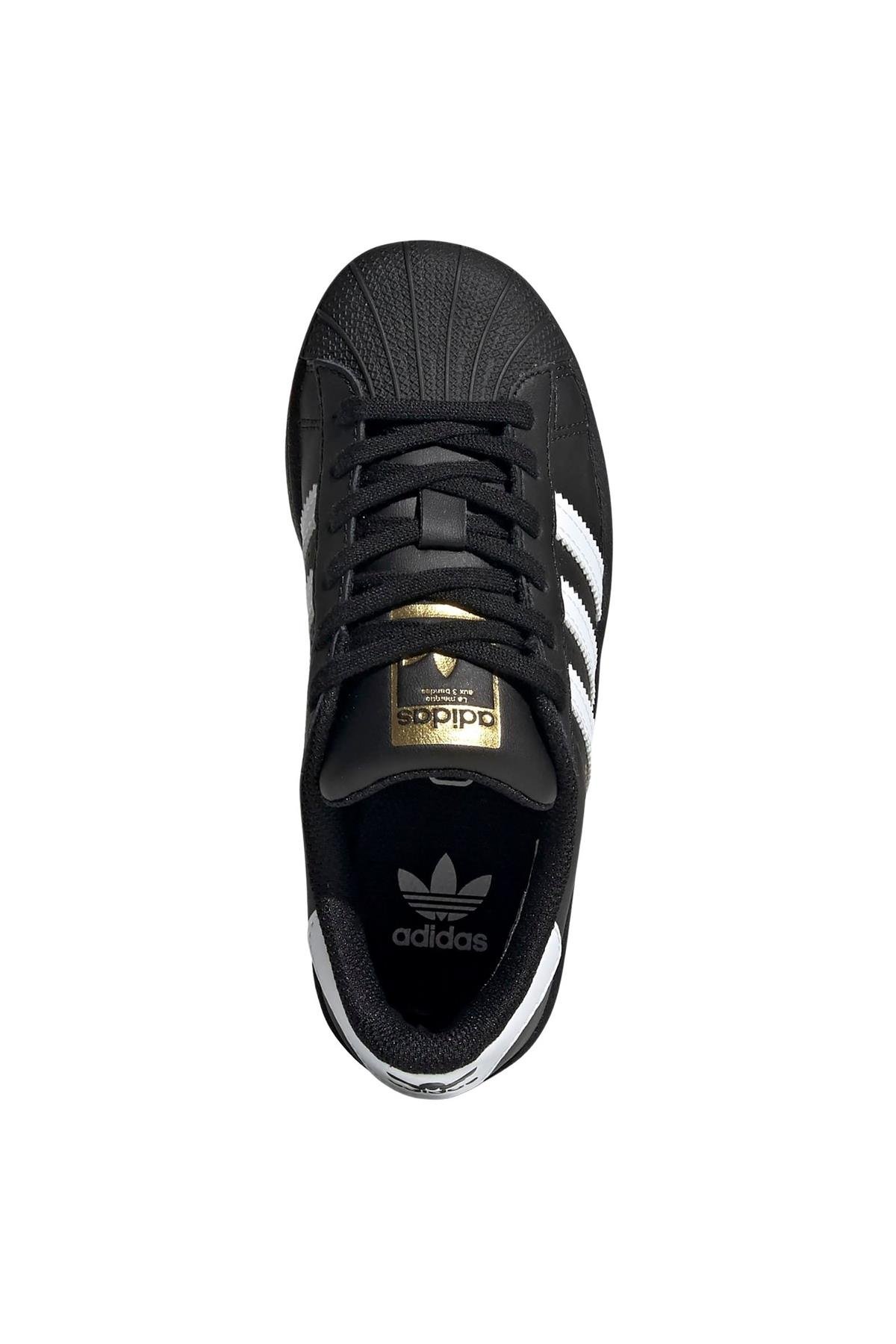 Superstar Çocuk Siyah Spor Ayakkabı (EF5394)