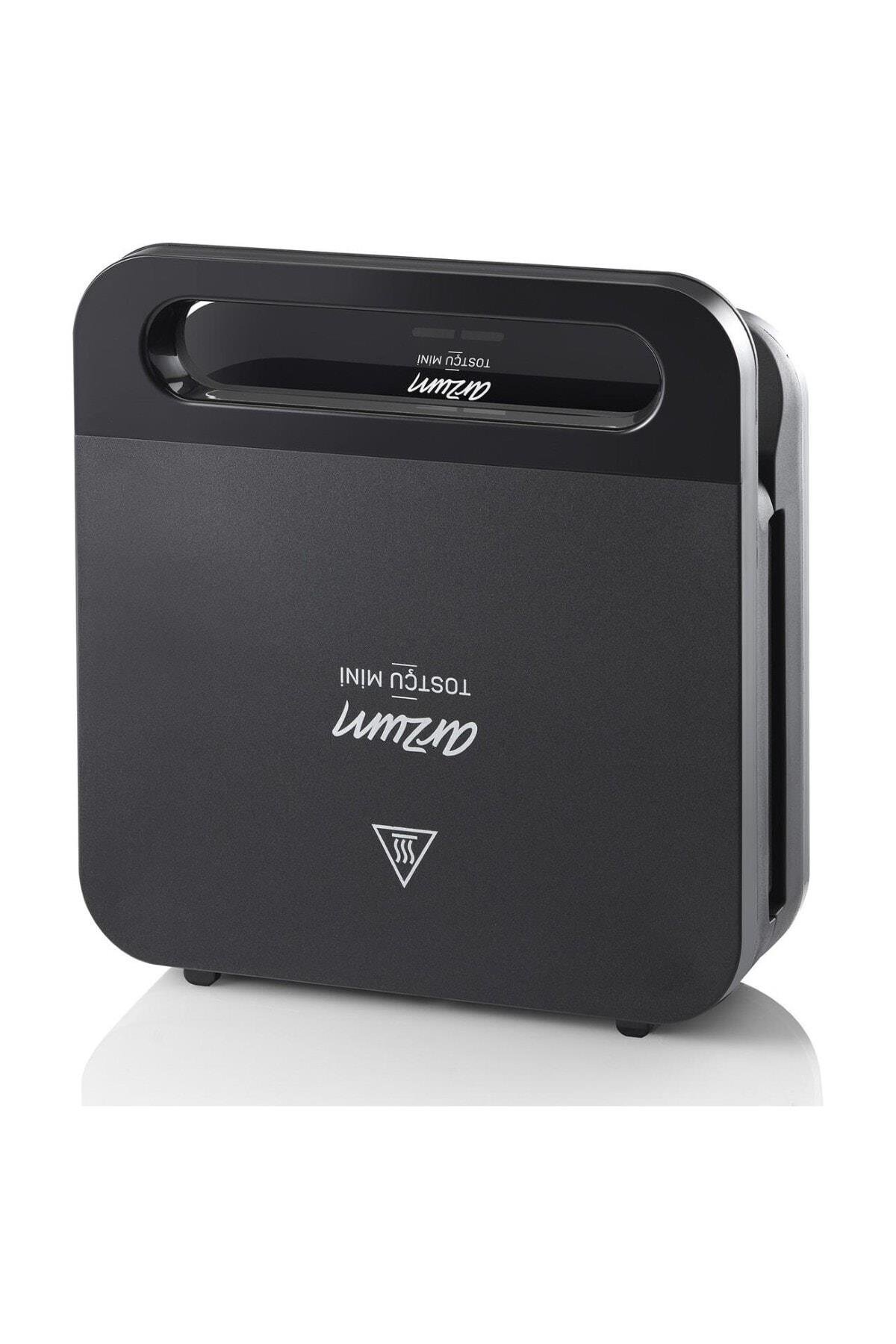 Tostçu Mini Tost Makinesi 2 Dilim Kapasiteli 750W Siyah - AR2052-S