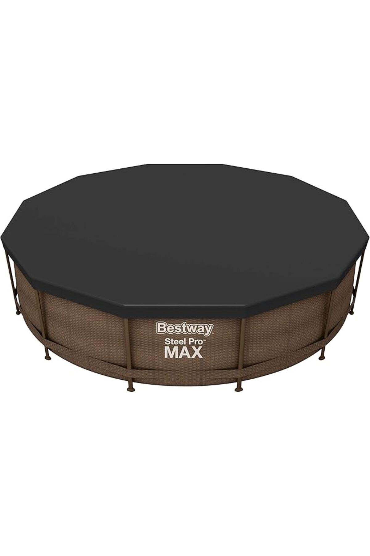 Yer Üstü Yuvarlak Havuz Çapı 366 cm için 4 Mevsim Kapak