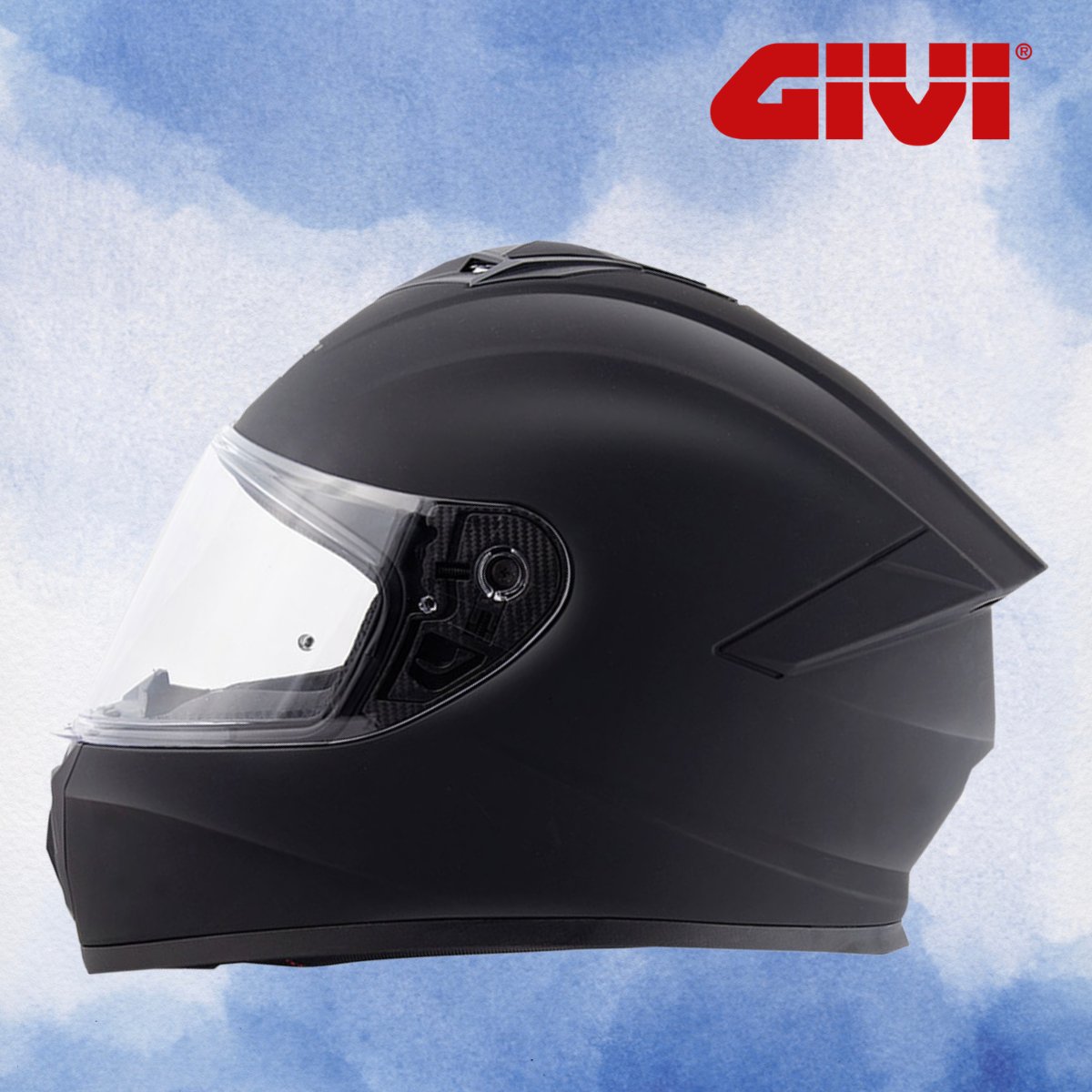 GIVI 50.X MAT SİYAH KASK