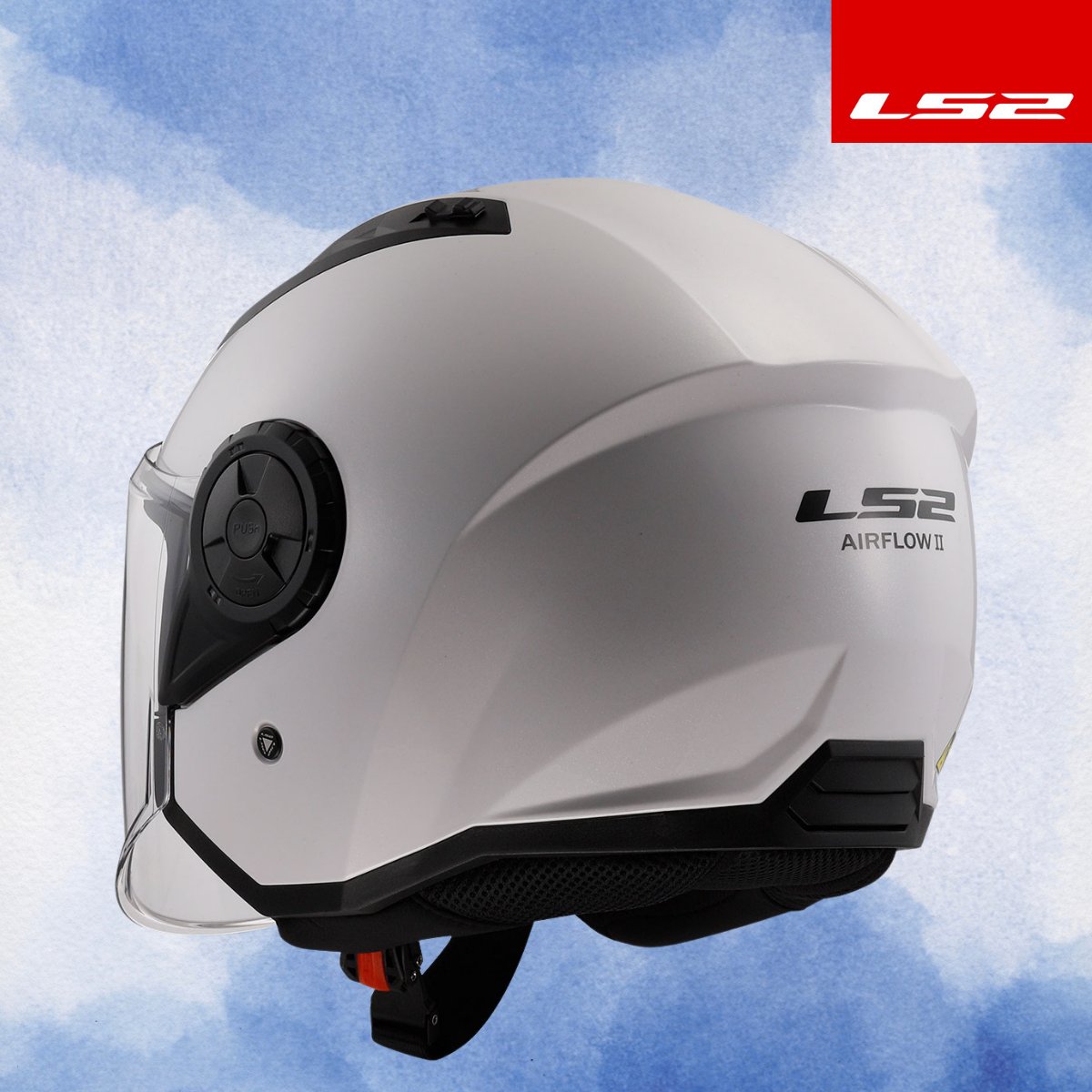LS2 AIRFLOW 2 BEYAZ KASK