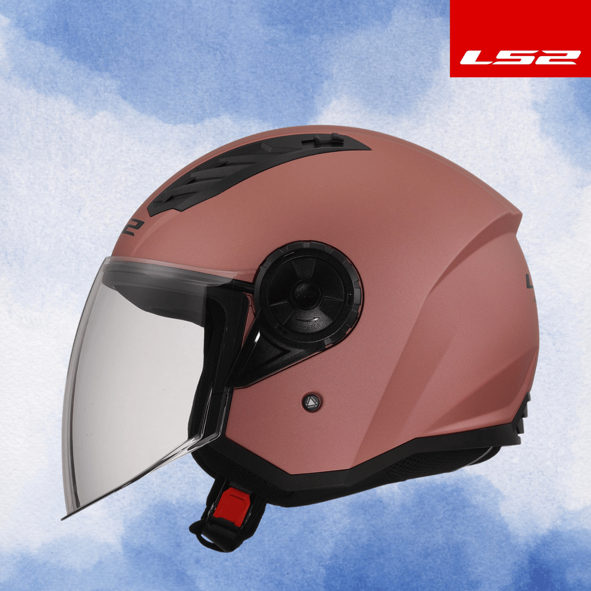 LS2 AIRFLOW 2 ROSE GOLD KASK