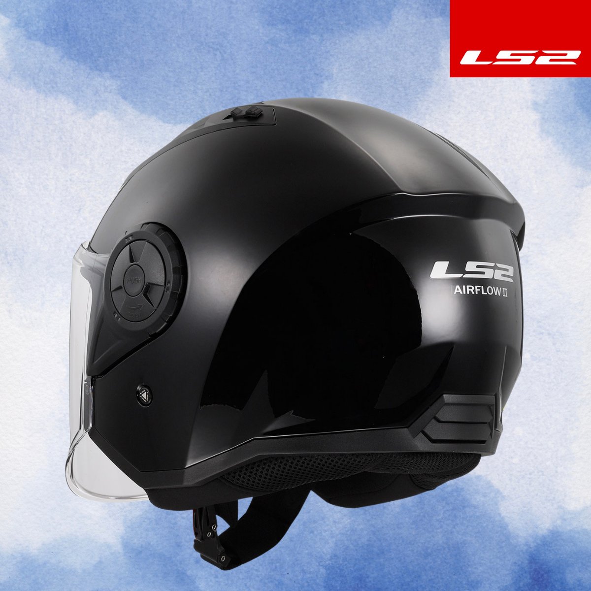 LS2 AIRFLOW 2 SİYAH KASK