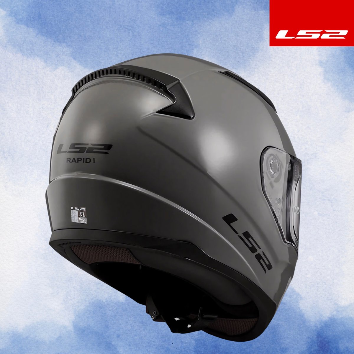 LS2 RAPID 2 NARDO GRİ KASK