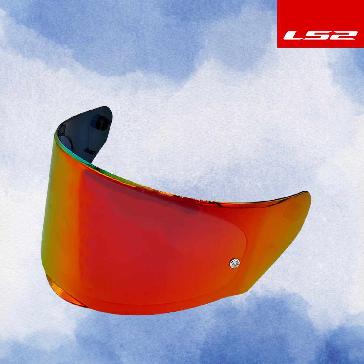 LS2 RAPID-RAPID 2-RAPID MINI-STREAM-STREAM EVO-STORM-STORM 2 KASK CAMI IRIDIUM KIRMIZI