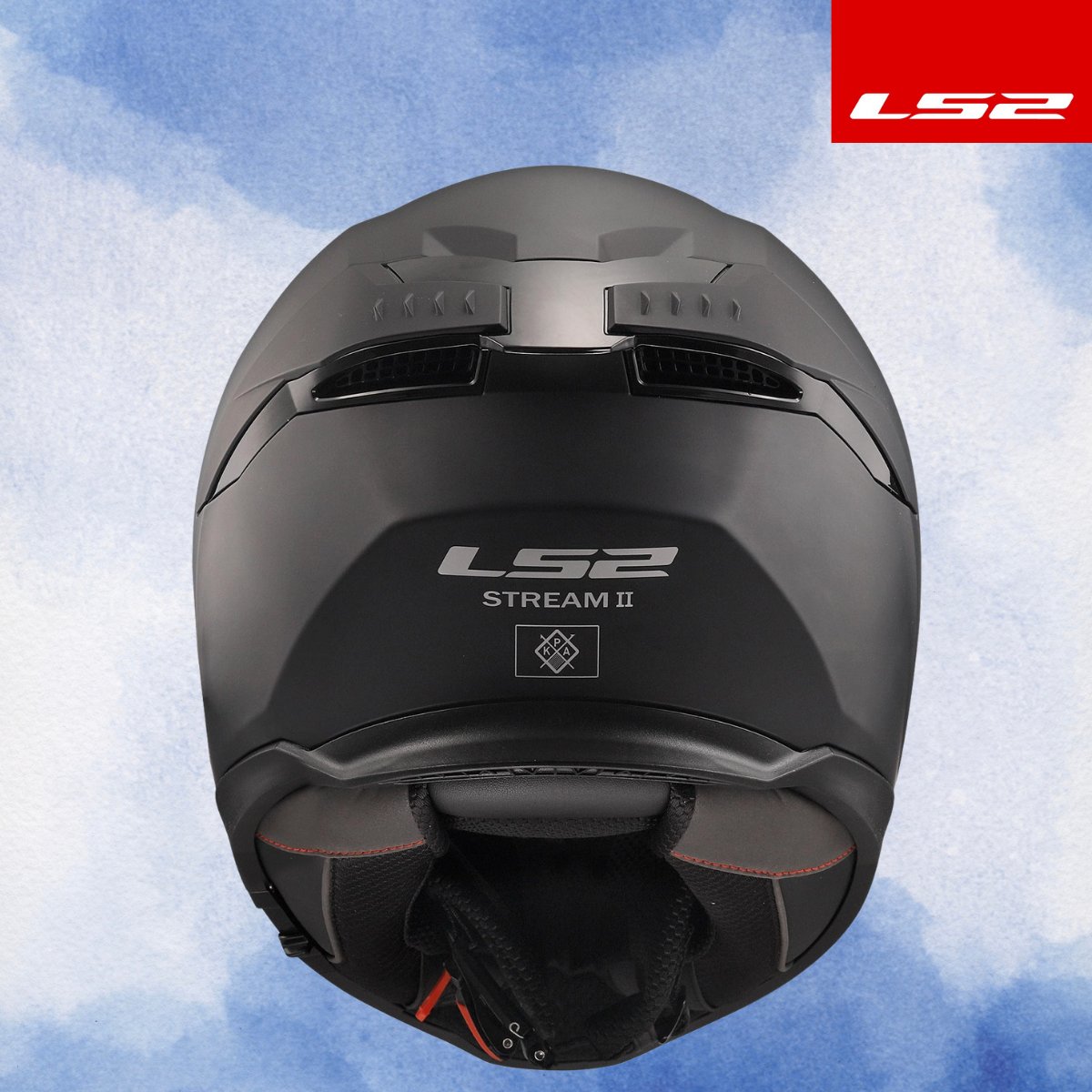 LS2 STREAM 2 MAT SİYAH KASK