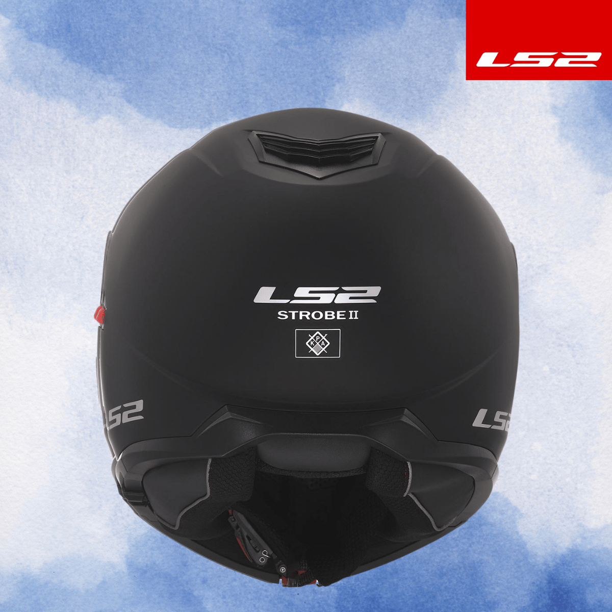 LS2 STROBE 2 MAT SİYAH KASK