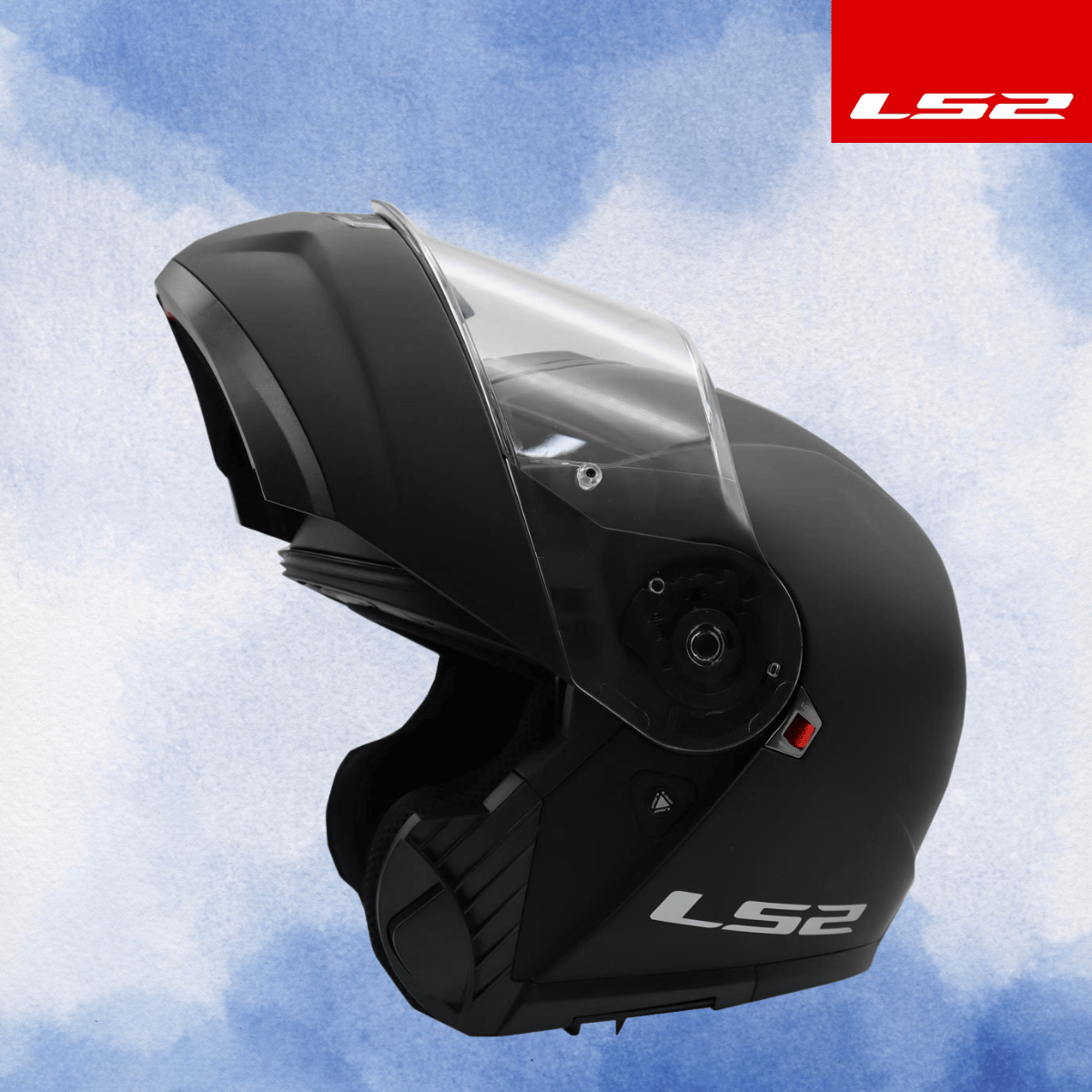 LS2 STROBE 2 MAT SİYAH KASK