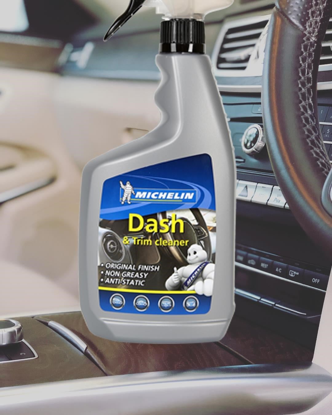 Michelin MC31463 650ml Torpido ve Suni Deri Temizleme ve Bakım Spreyi