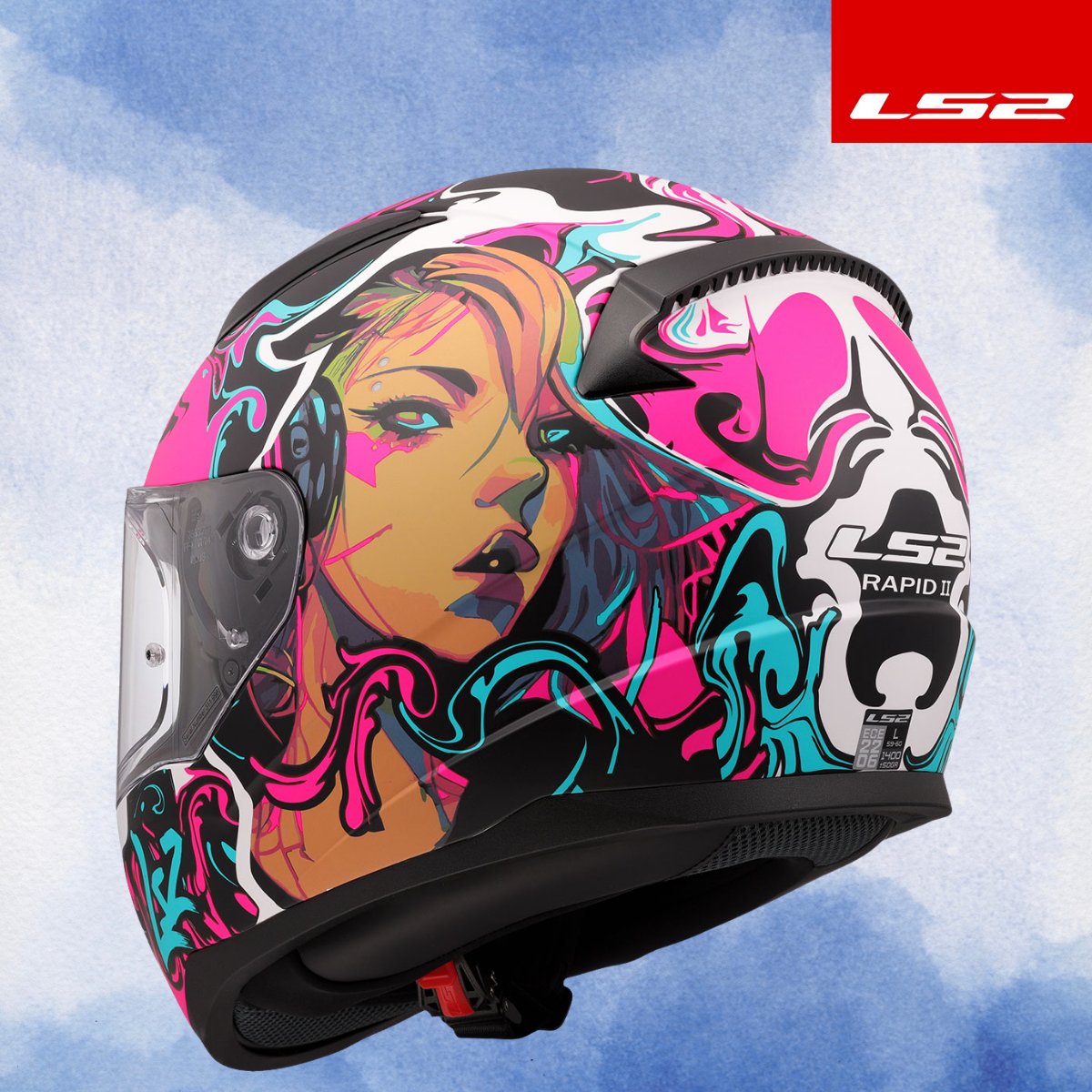 RAPID 2 CYBERG MAT MOR KASK