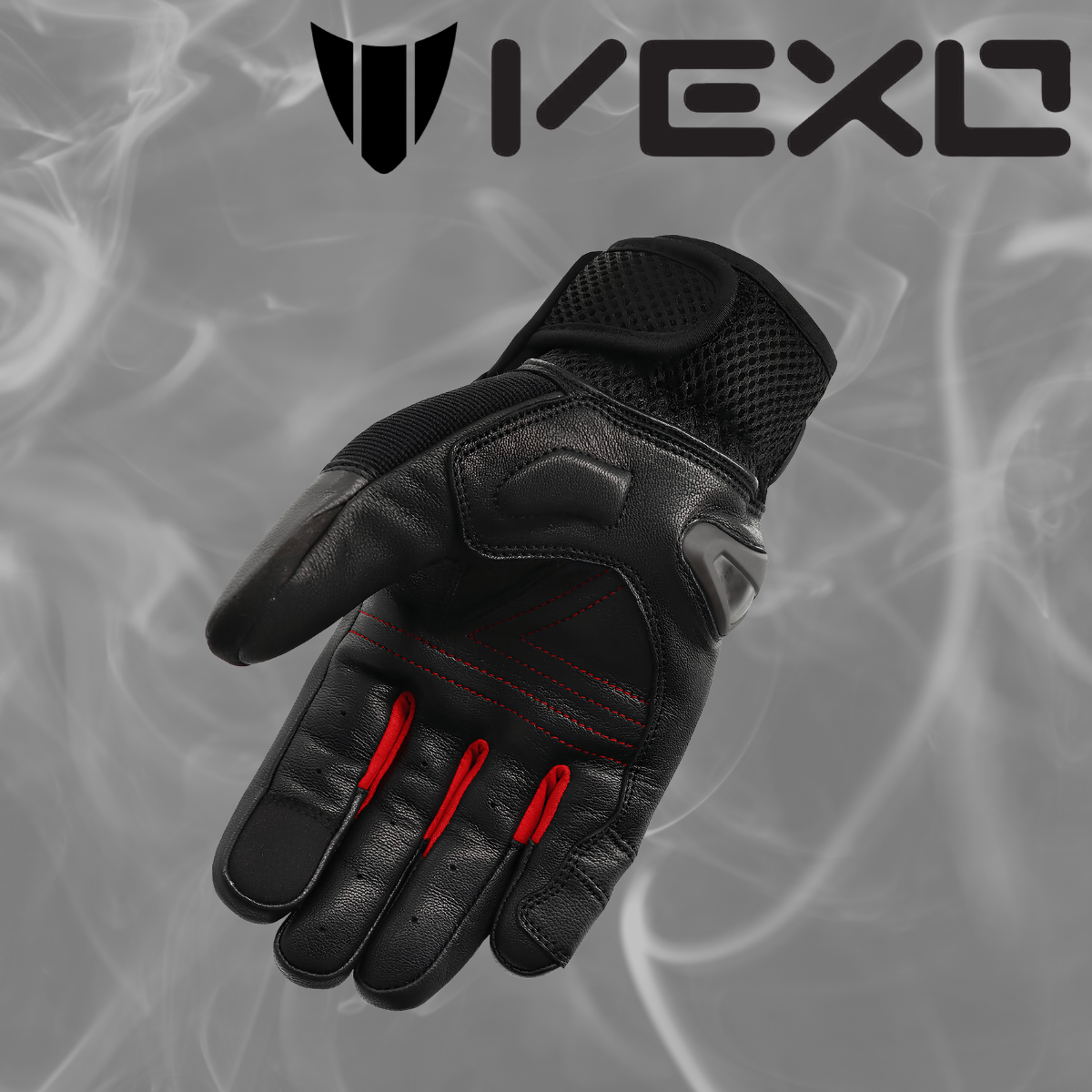 VEXO SPEED UP ELDİVEN SİYAH-KIRMIZI
