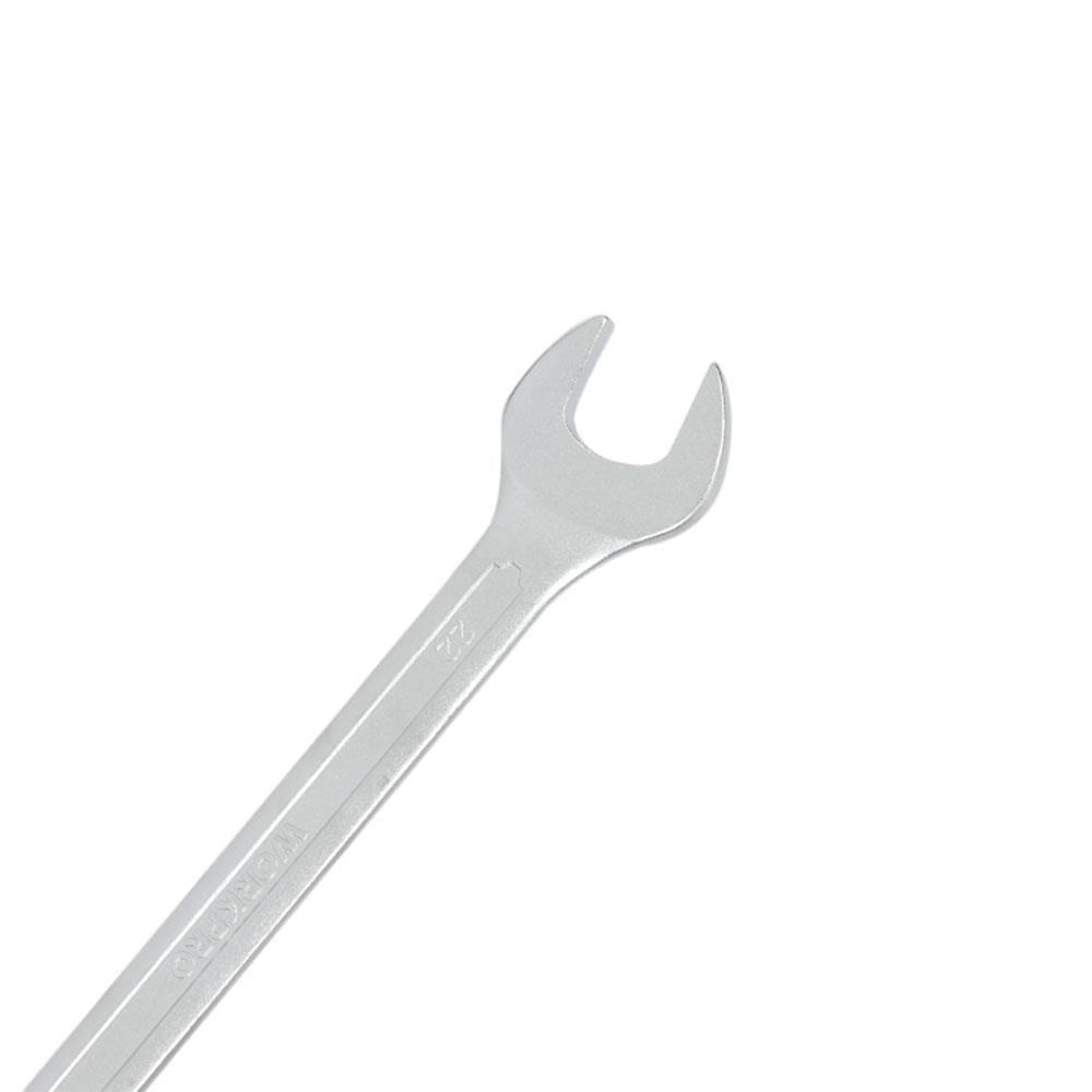 WORKPRO WP202576 6-22mm 12 Parça CR-V Profesyonel Kombine Anahtar Takımı + Bez Taşıma Kılıfı