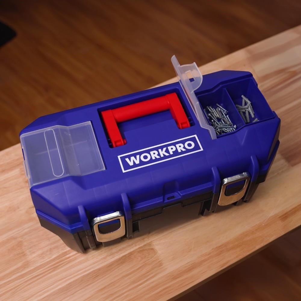 WORKPRO WP283017 19’’ Metal Kilitli Plastik Takım Çantası