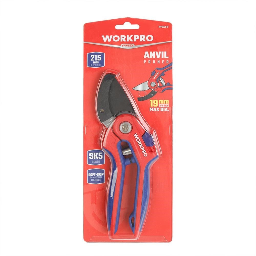 WORKPRO WP332010 Profesyonel Bağ Bahçe Dal Budama Makası