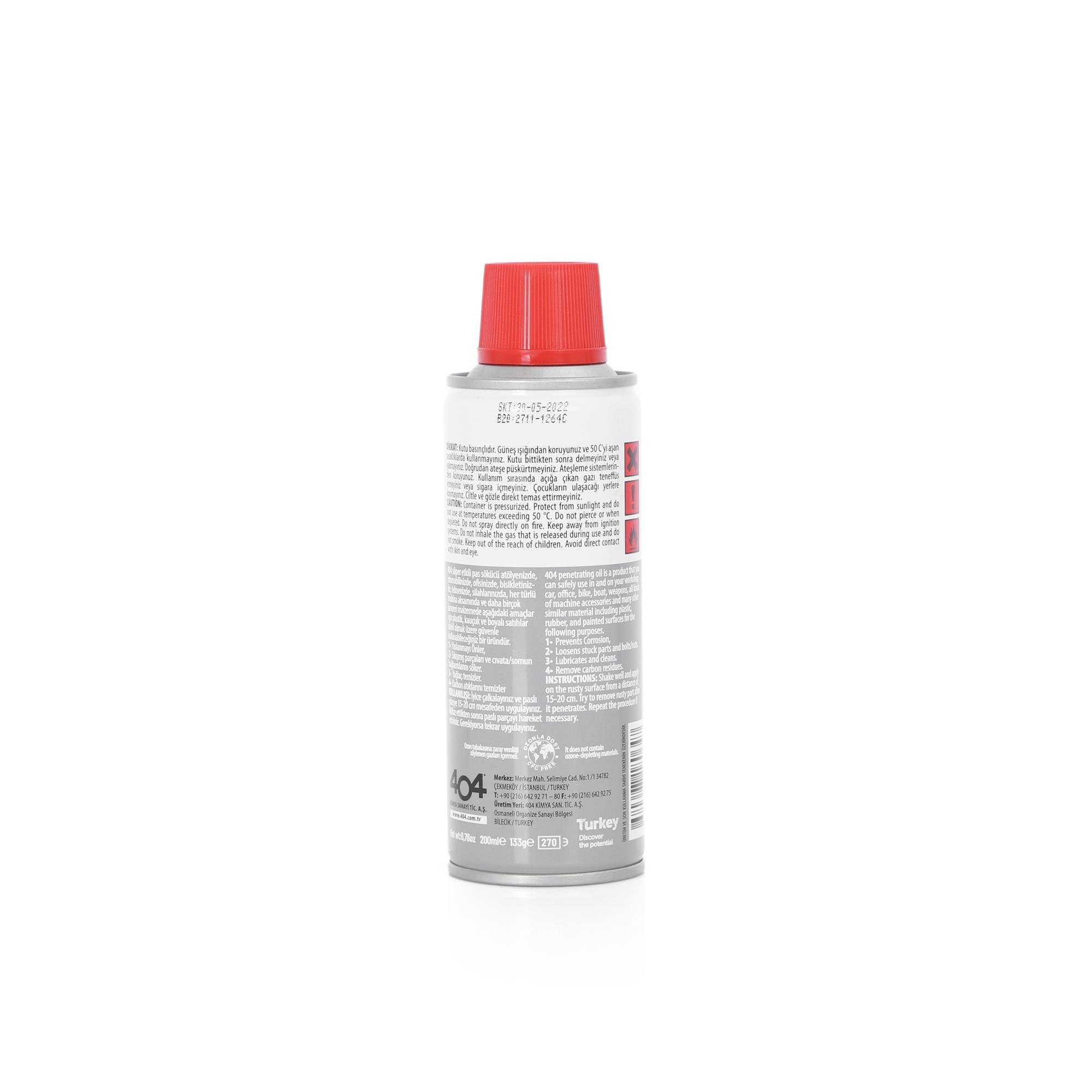 404 Pas Sökücü Sprey 200 Ml