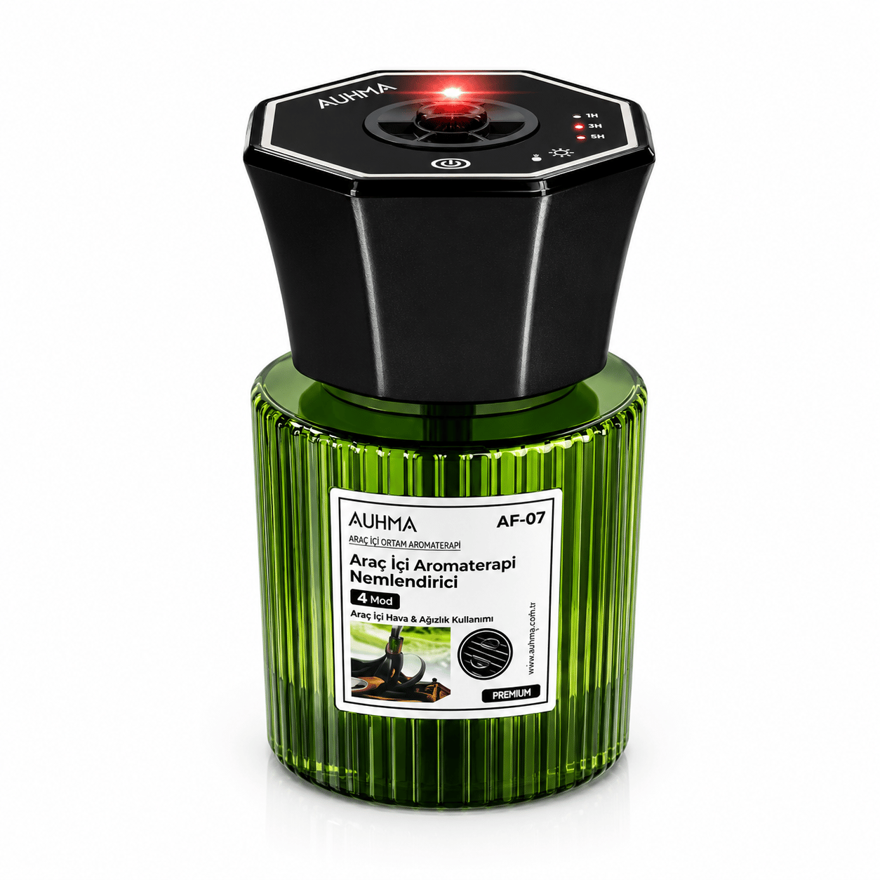 AF-07 Auhma Renkli LED Işıklı Nemlendirici Buhar Makinesi USB Aromaterapi Difüzör