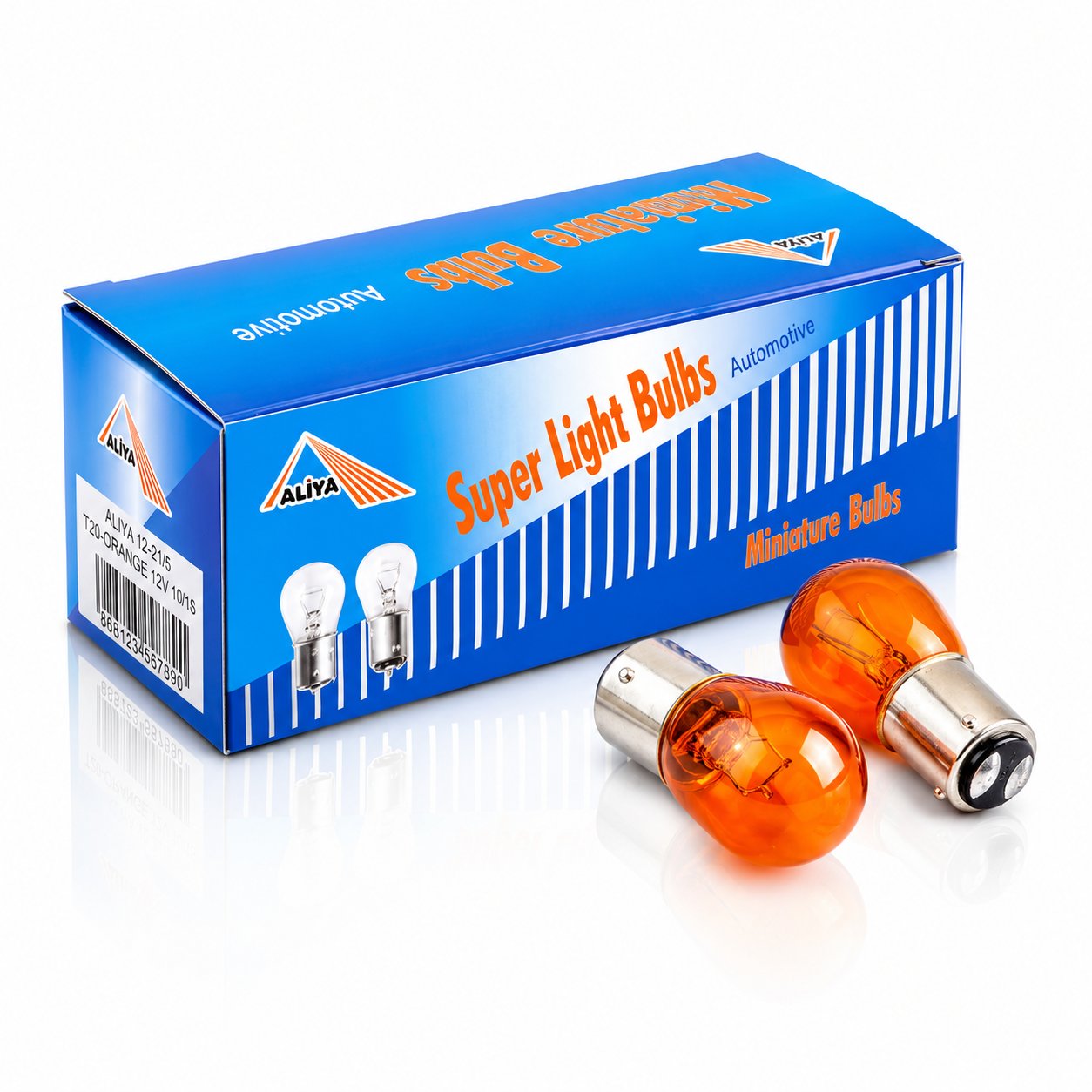 Aliya 1016 Çift Duy Turuncu Ampul (10 Adet)