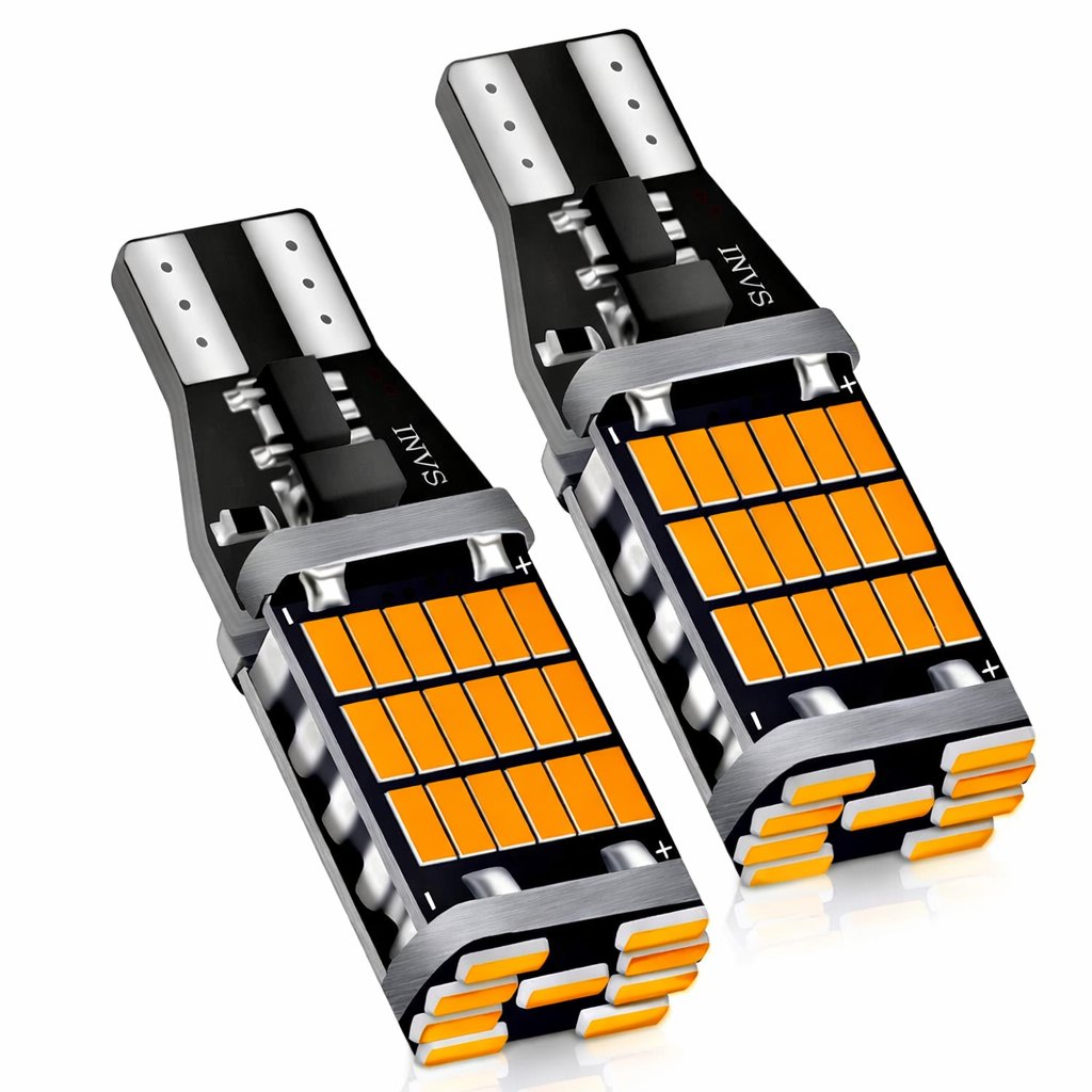 ERLİGHT 921 16W 45 Led Dipsiz T15 Turuncu