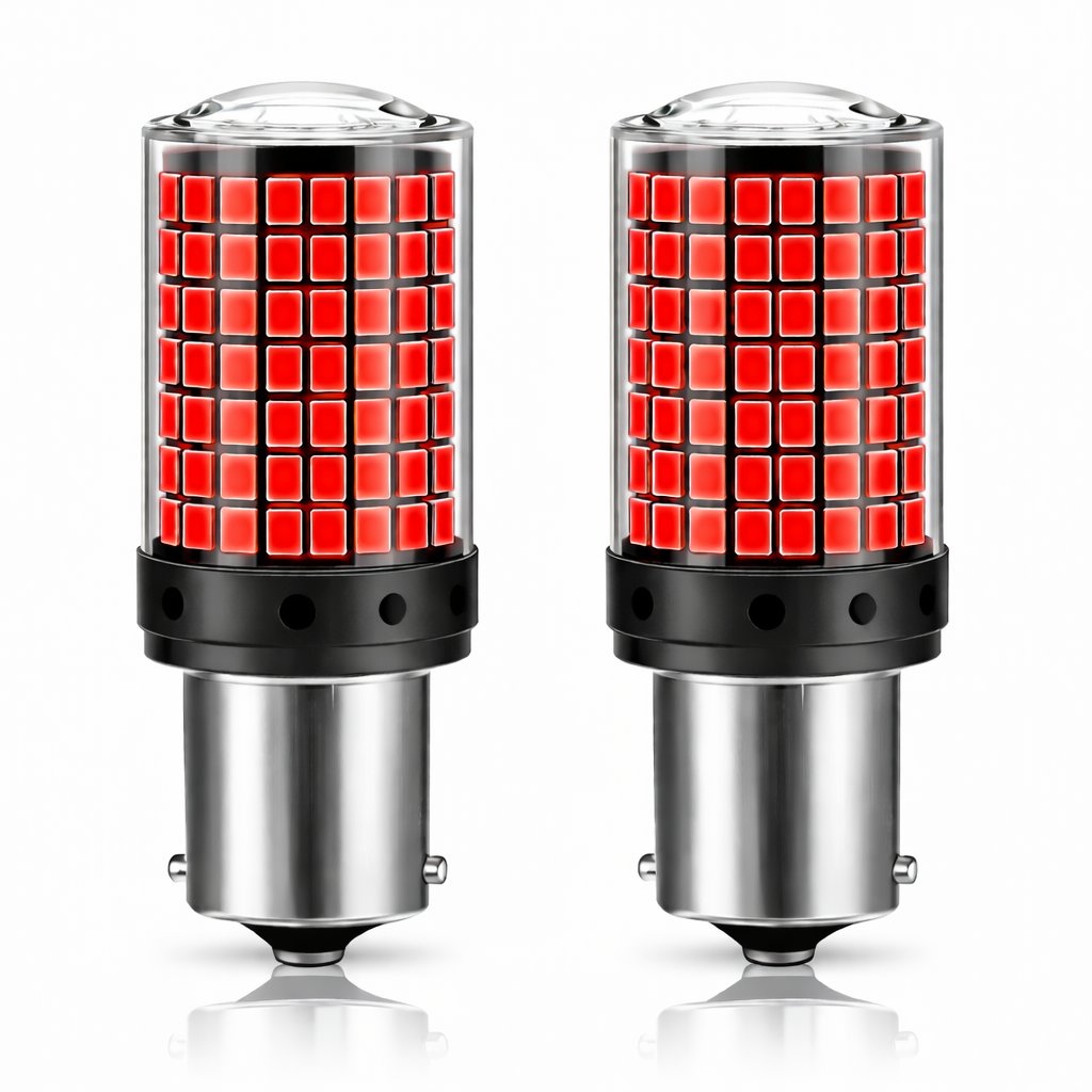 ERLİGHT 93 Tek Duy 144 Led Kırmızı Ampul