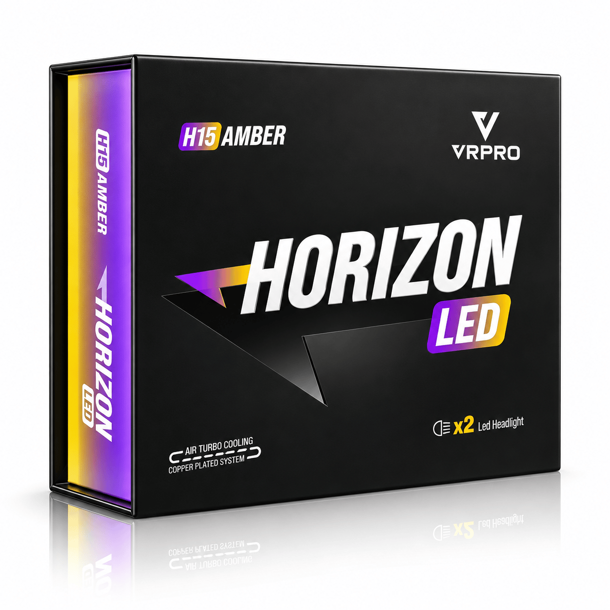 HORIZON H15 Mini LED Xenon Turuncu Beyaz CSP Çift Renk Far Ampulü