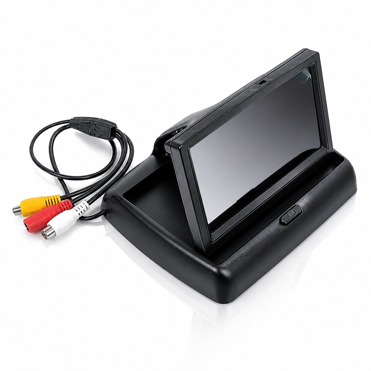 KGN Katlamalı Araç Monitörü 4.3 İnç Geri Görüş Ekranı Katlanır LCD Monitör