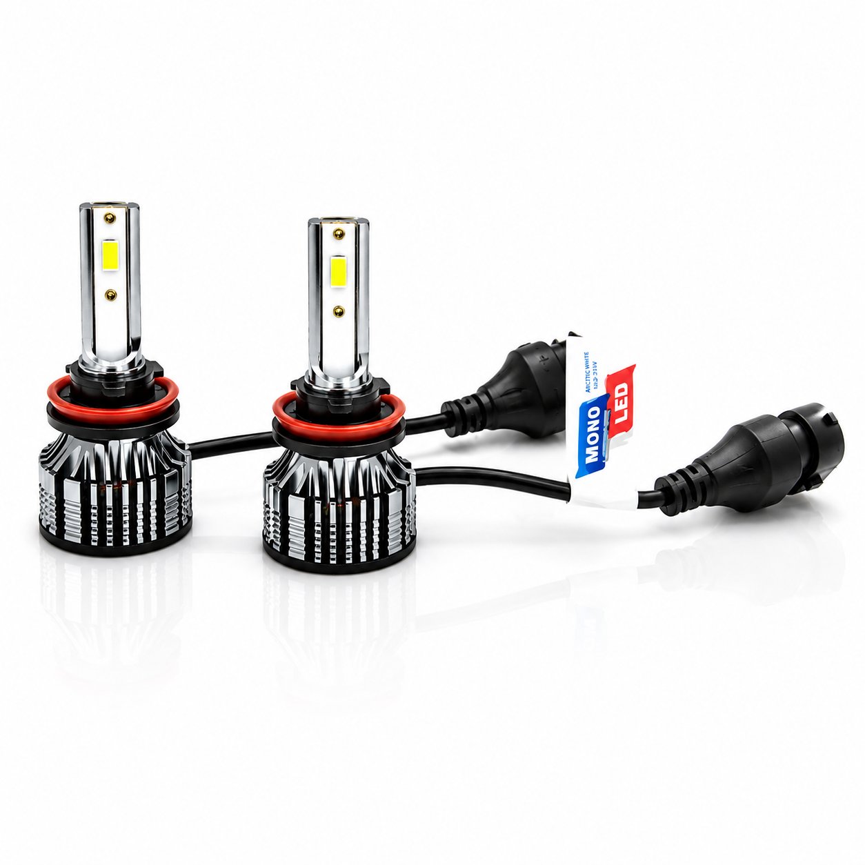 Photon Mono Serisi H11 LED Xenon Far Ampulü 12V Yüksek Parlaklık Beyaz LED Far