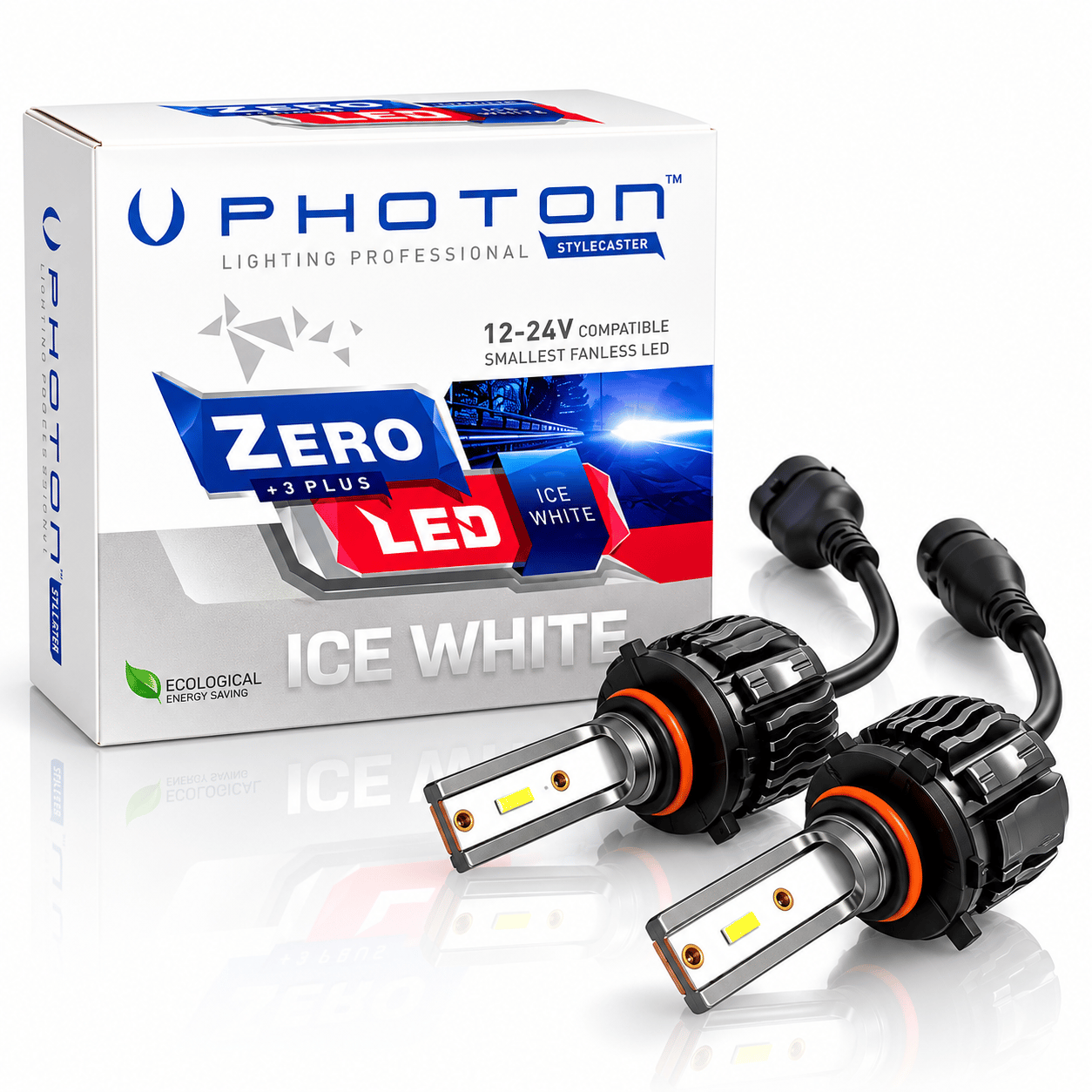 Photon Zero 9006 / 9005 Fansız Led Xenon 12-24V (Beyaz)