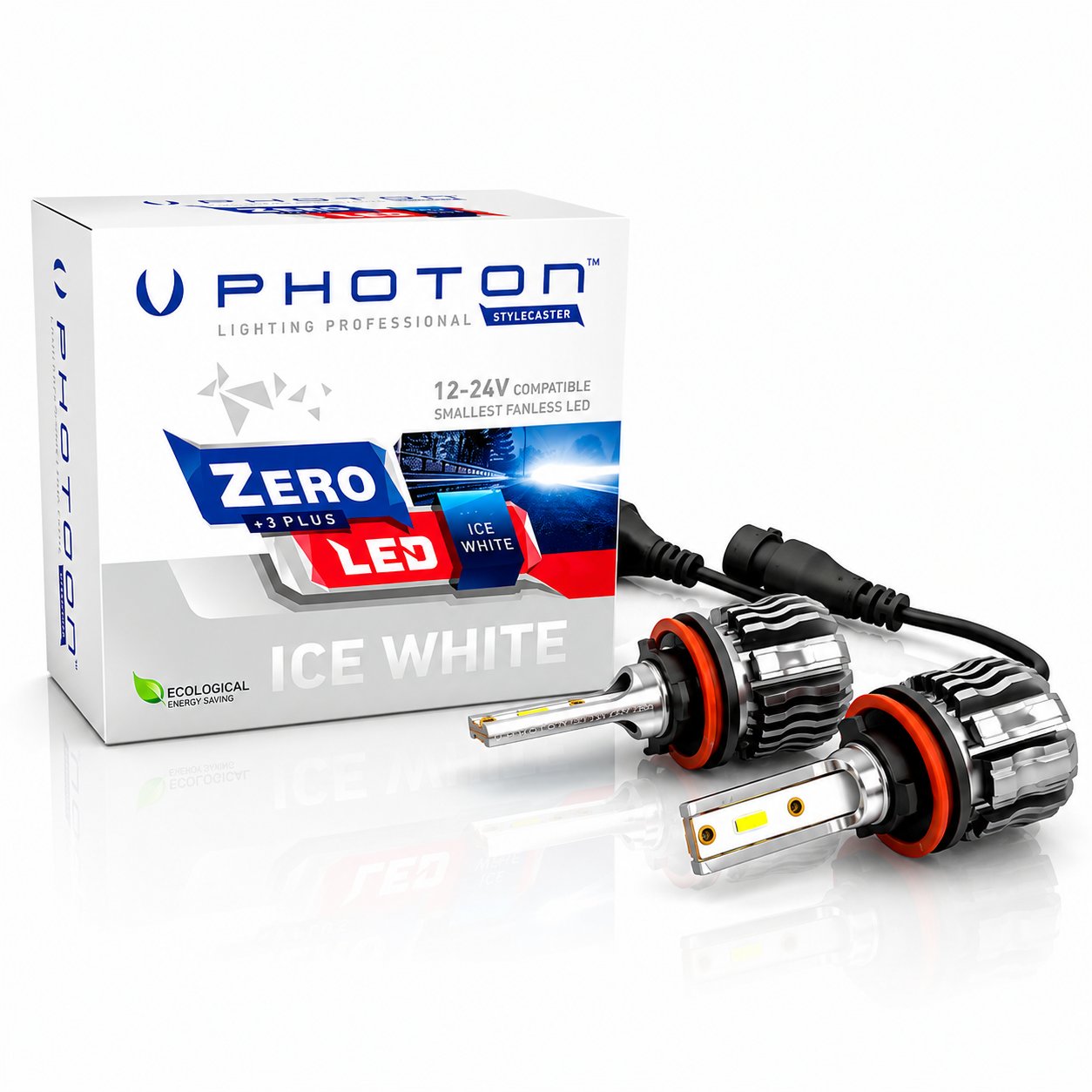 Photon Zero H11 Fansız Led Xenon 12-24V (Beyaz)