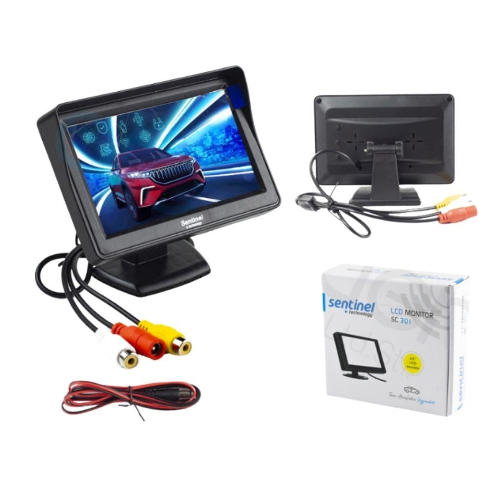 Sentinel 4.3” Monitör – Tek Ekran