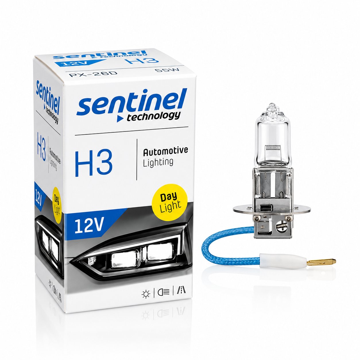 Sentinel H3 Far Ampulü 12V