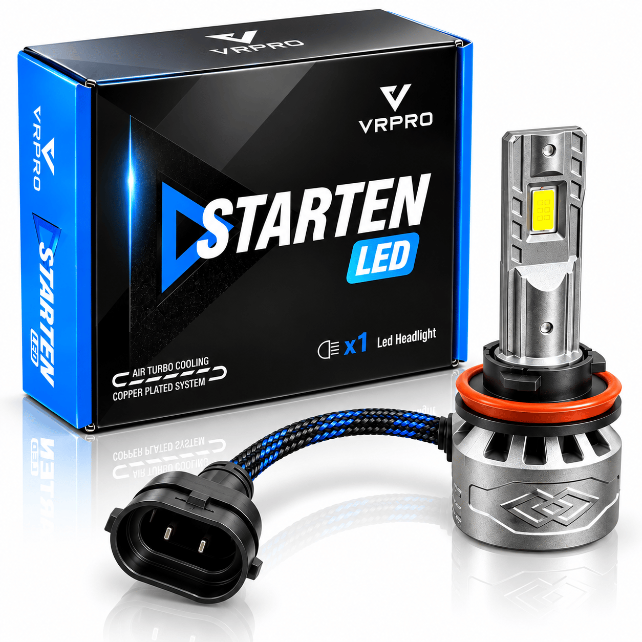 STARTEN H11 LED Xenon – Yüksek Performanslı Güçlü Beyaz Işık LED Far Ampulü