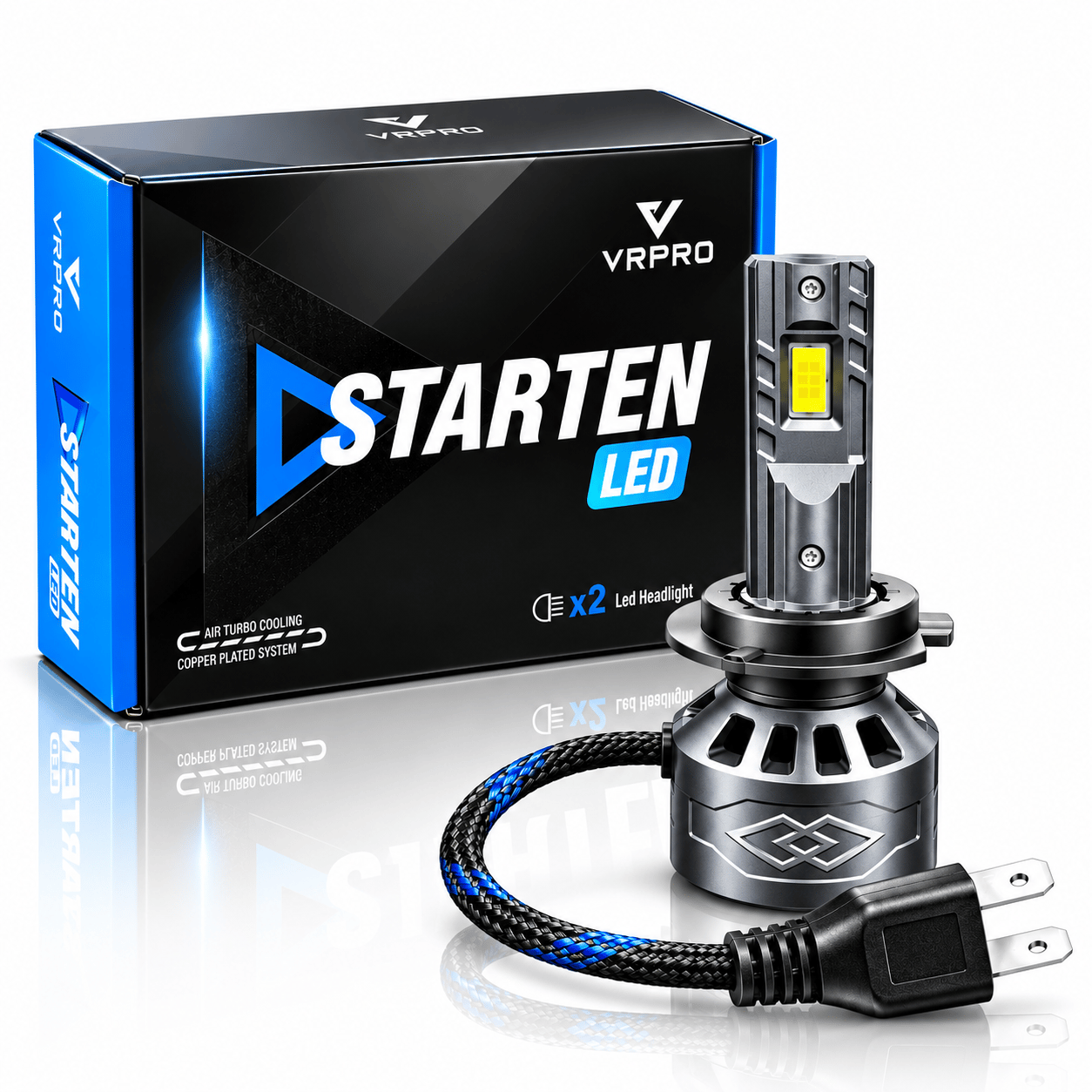 STARTEN H7 LED Xenon – Yüksek Performanslı Güçlü Beyaz Işık LED Far Ampulü